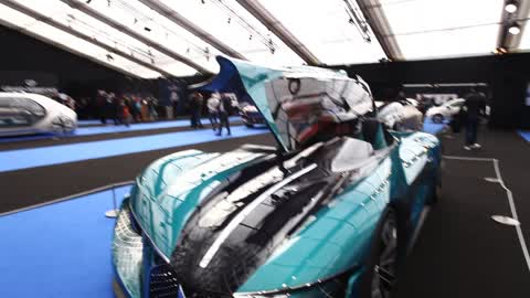2019 Concept-cars Exhibition And Automobile Design In Paris