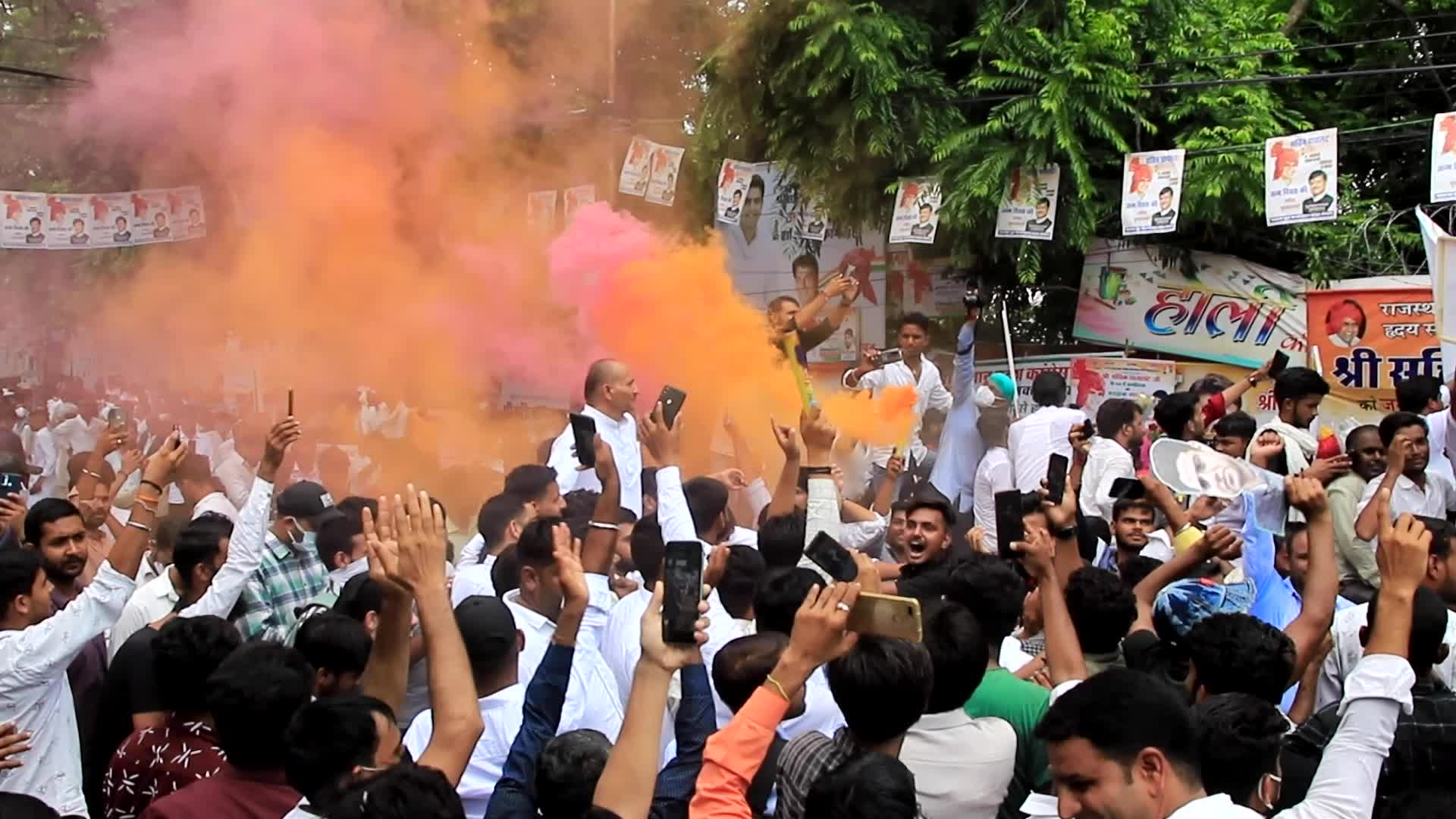 Congress Leader Sachin Pilot's Birthday in Jaipur 