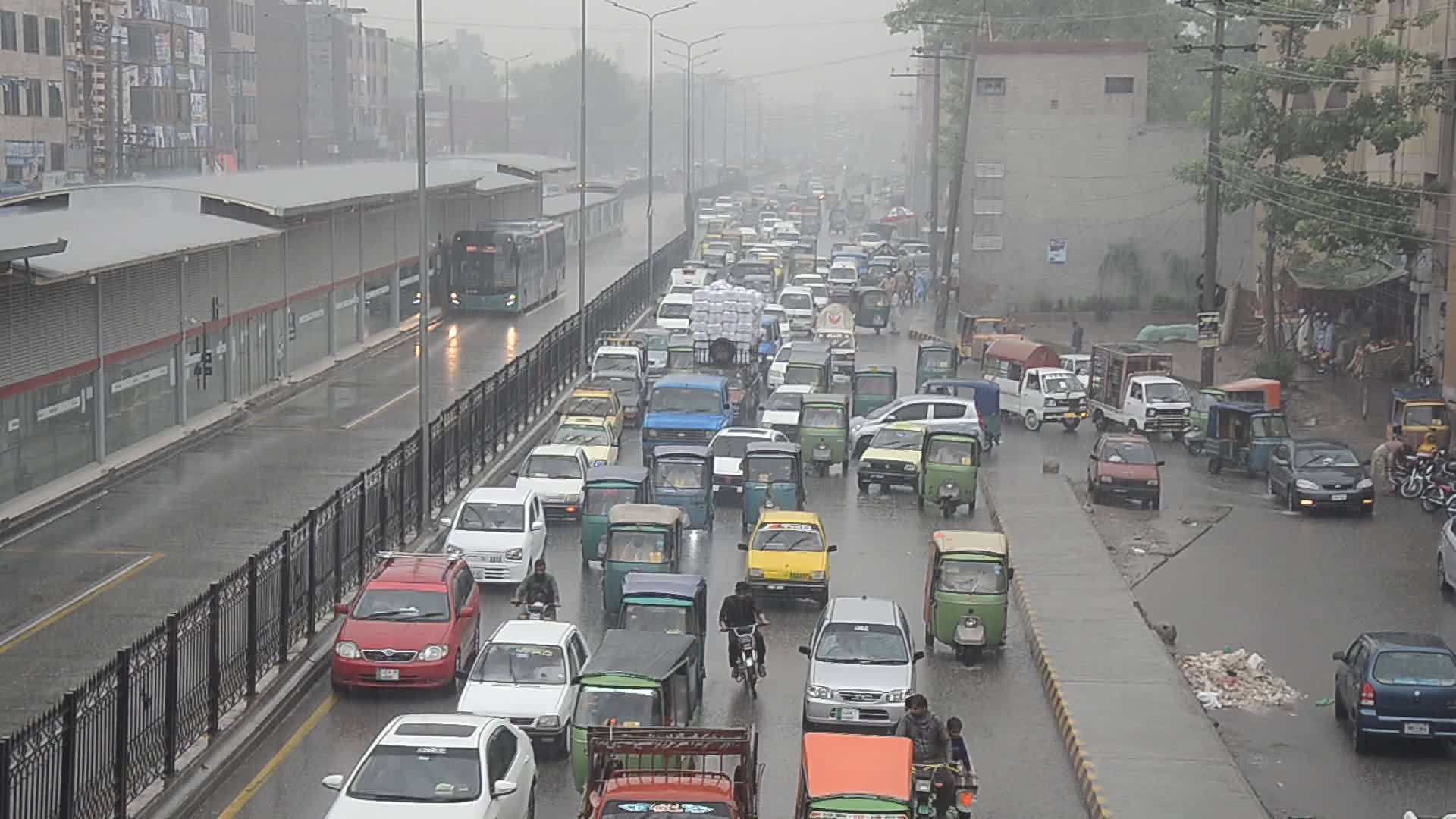 Heavy rains in Peshawar