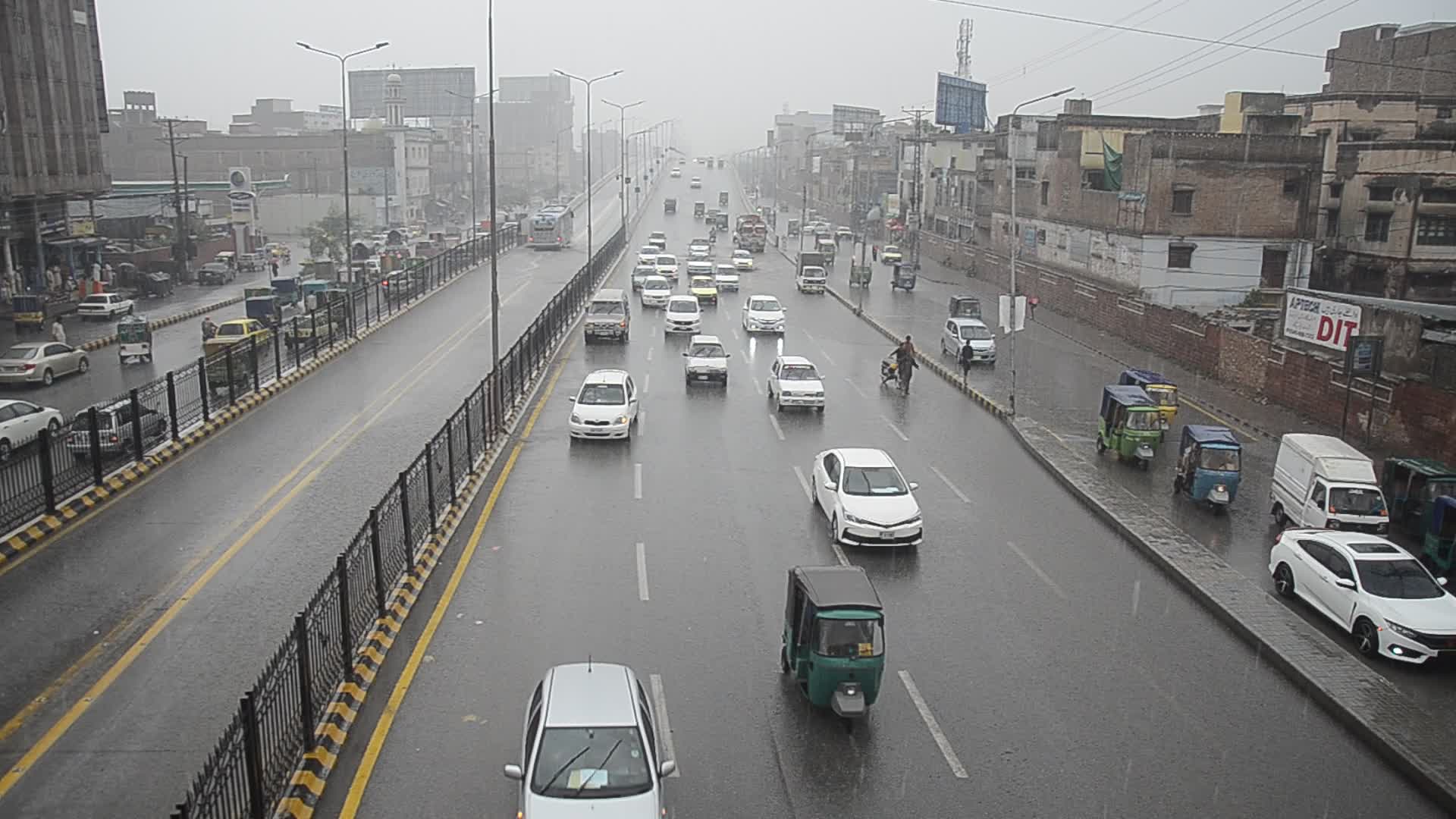 Heavy rains in Peshawar
