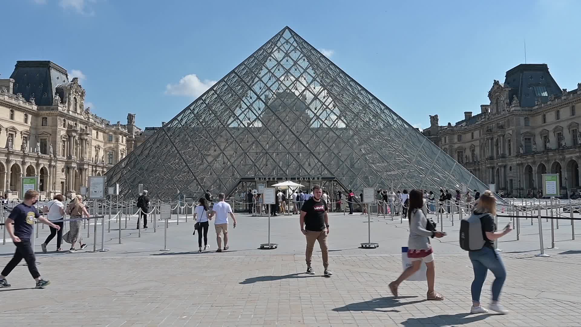 Louvre museum in Paris