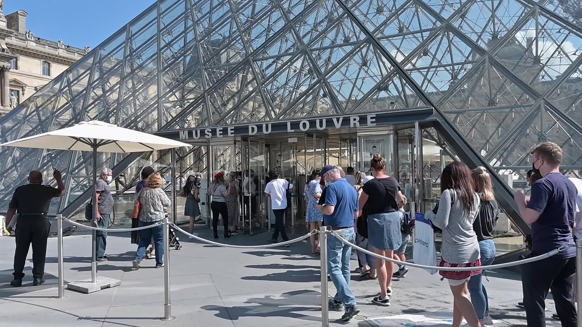 Louvre museum in Paris