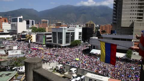Demonstration To Support Self-proclaimed Interim President of Venezuela