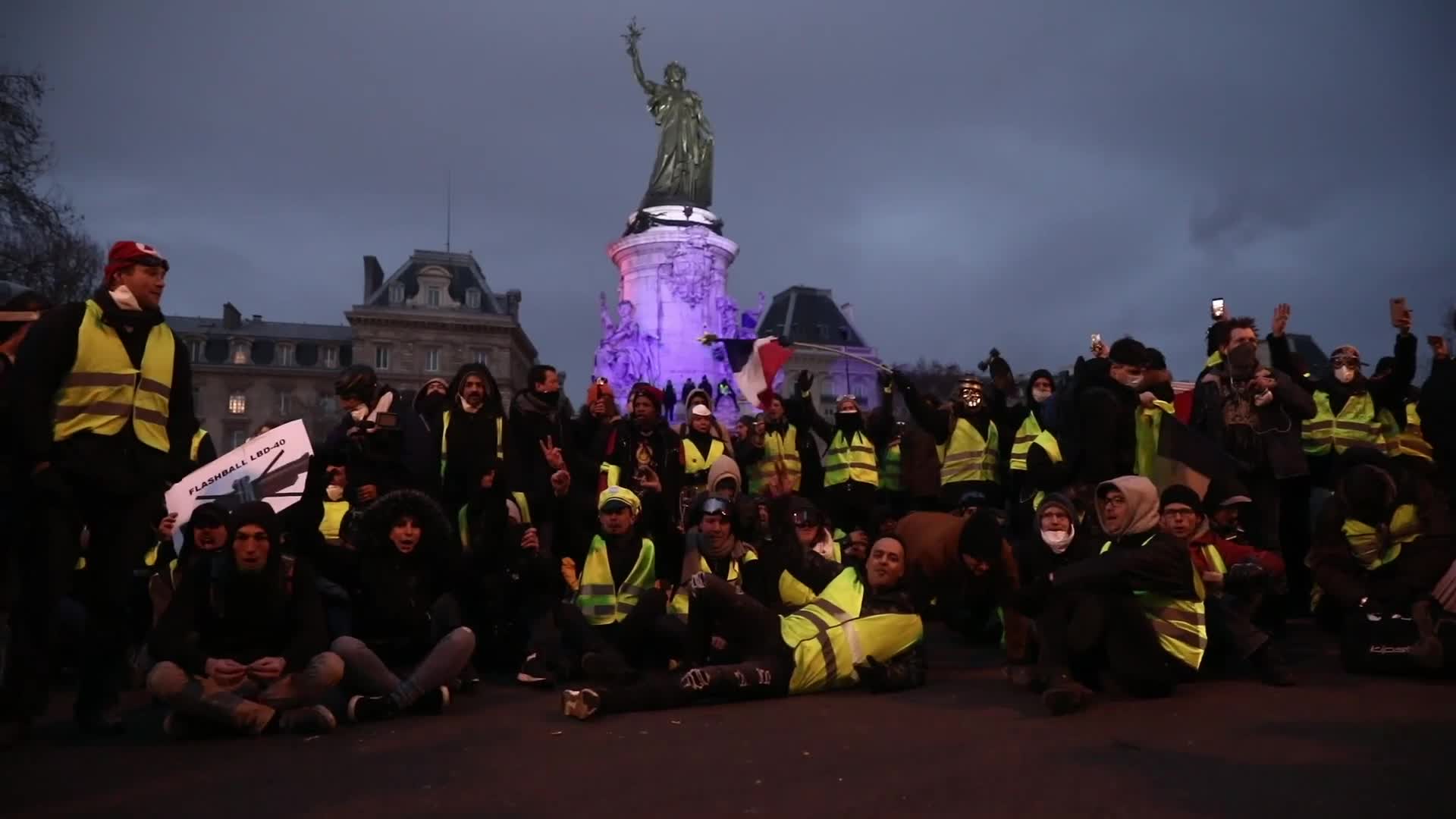 "Yellow Vests" Protest In Paris