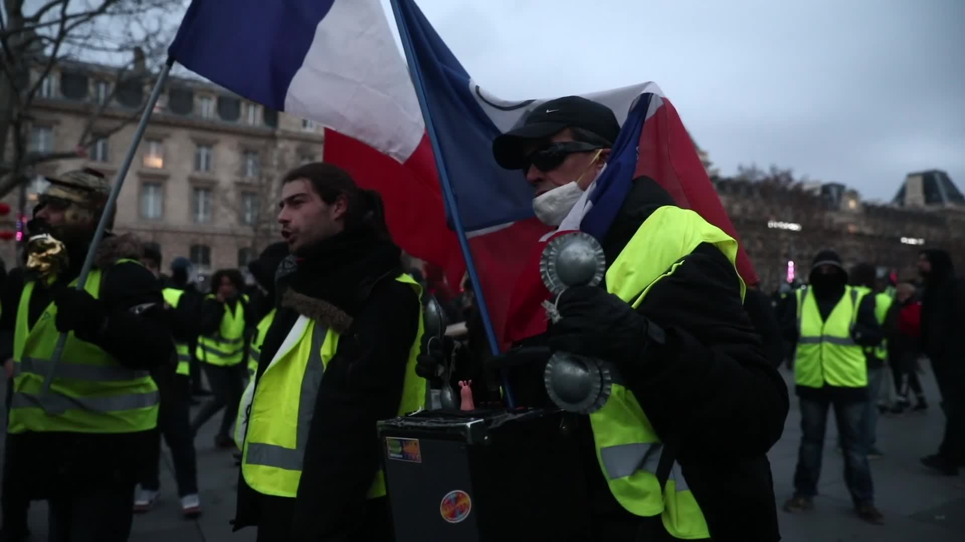 "Yellow Vests" Protest In Paris