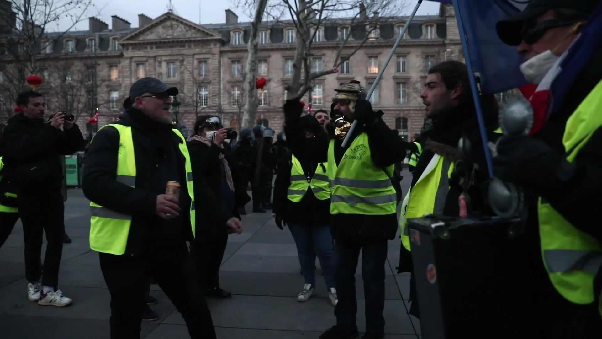 "Yellow Vests" Protest In Paris