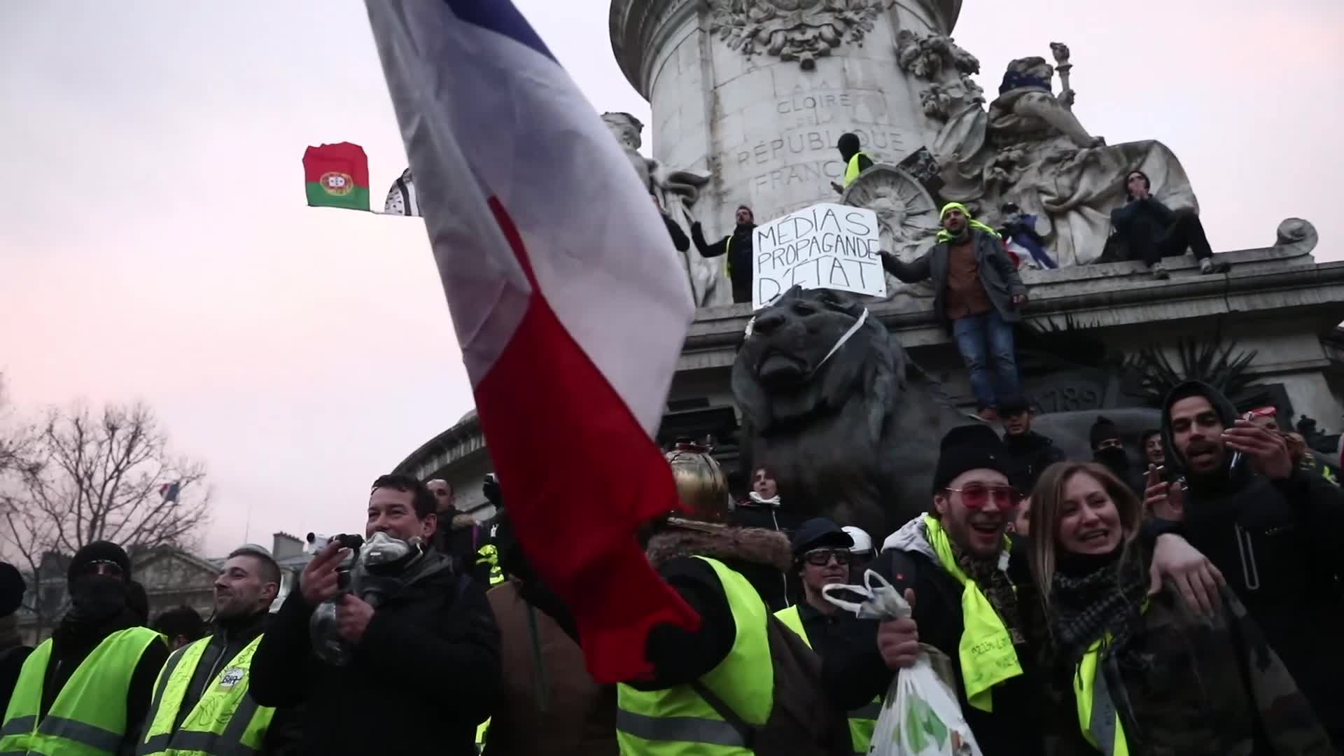 "Yellow Vests" Protest In Paris