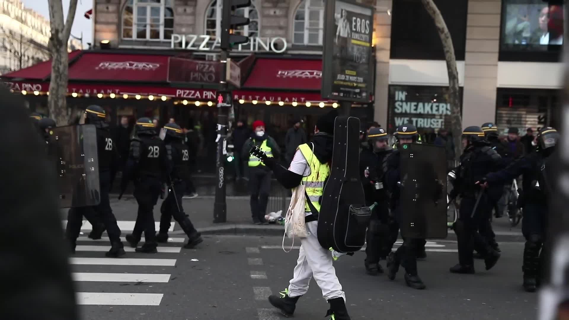 "Yellow Vests" Protest In Paris