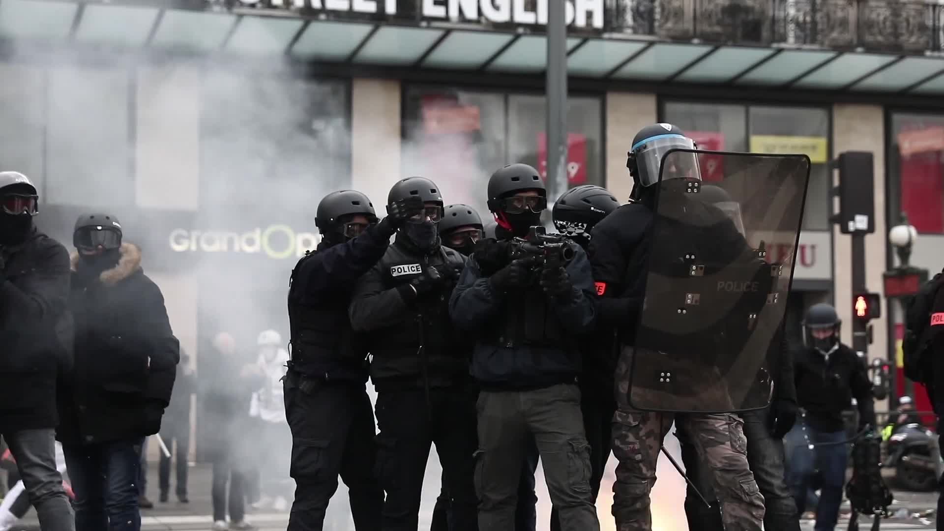 "Yellow Vests" Protest In Paris