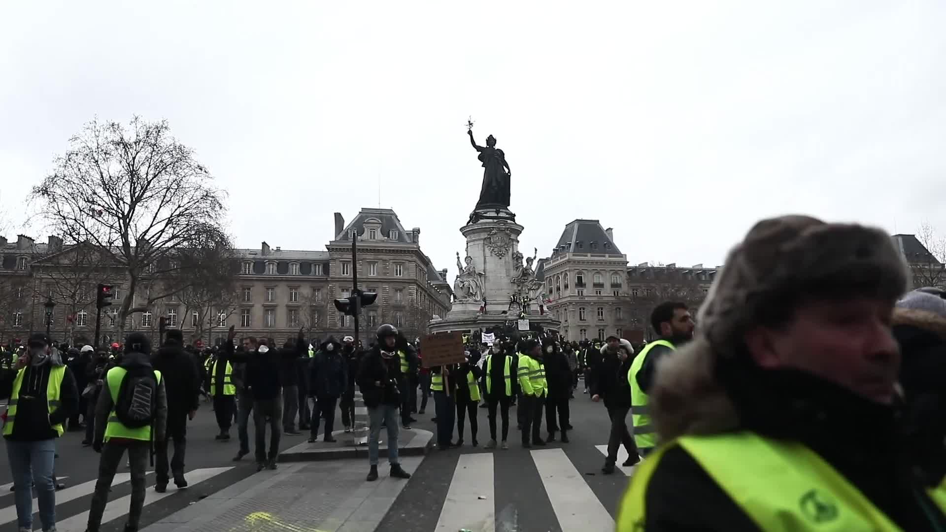 "Yellow Vests" Protest In Paris