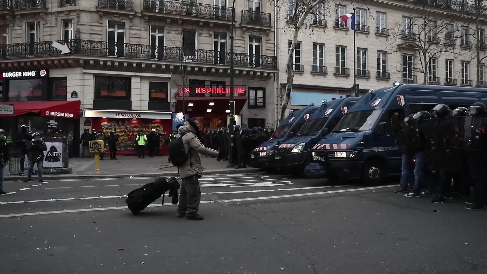 "Yellow Vests" Protest In Paris