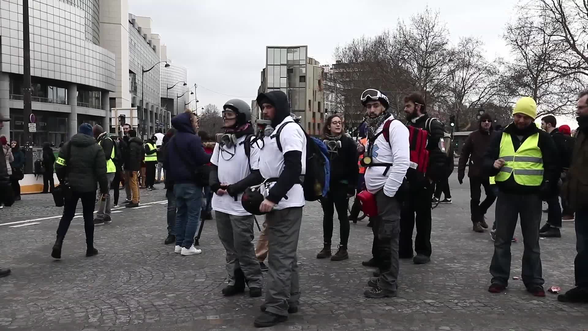 "Yellow Vests" Protest In Paris