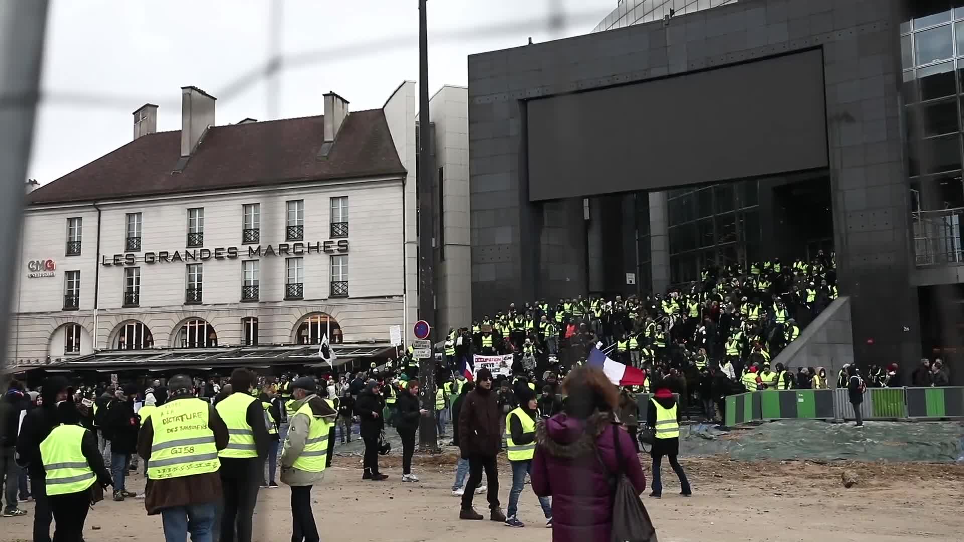 "Yellow Vests" Protest In Paris