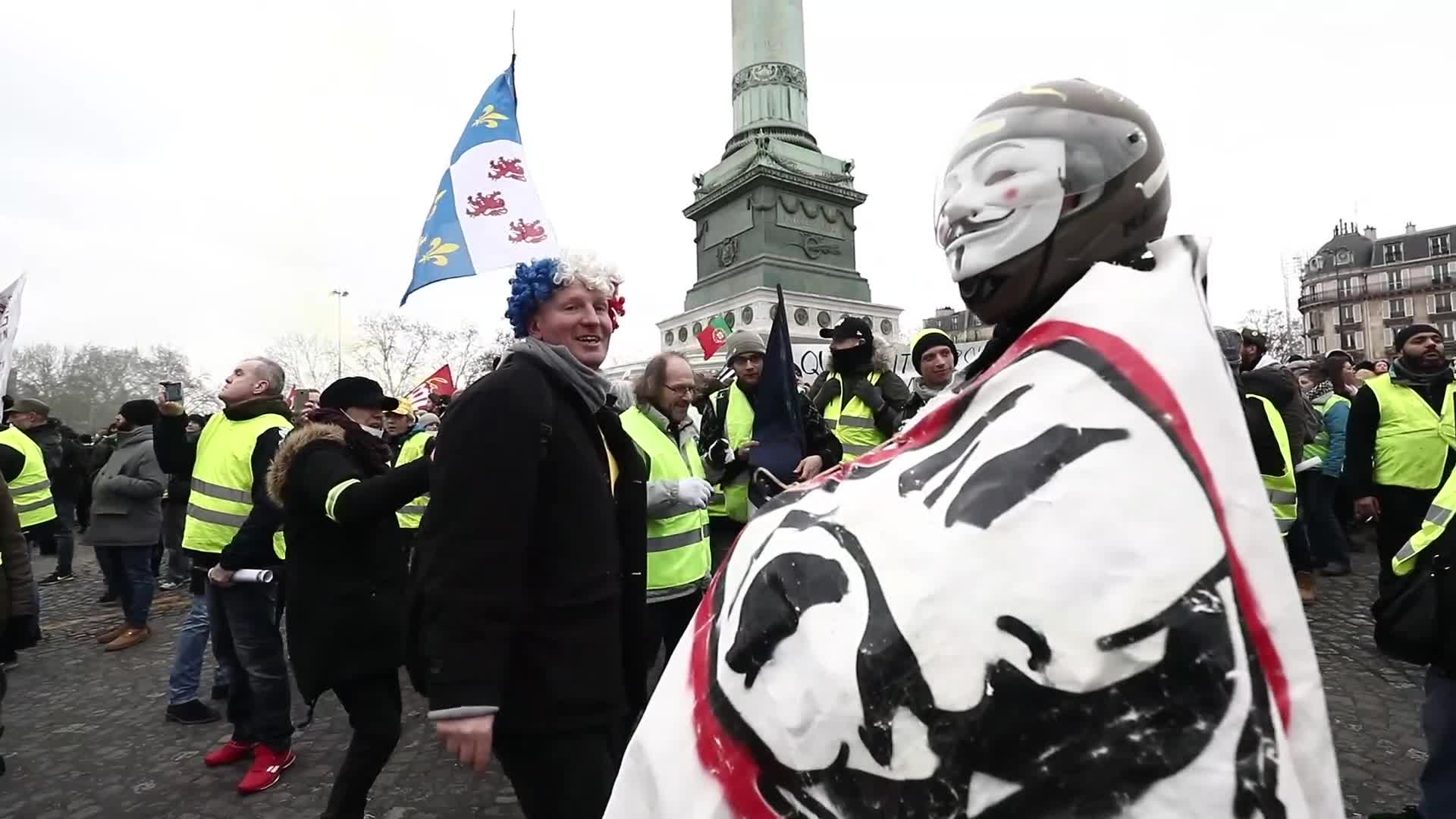 "Yellow Vests" Protest In Paris
