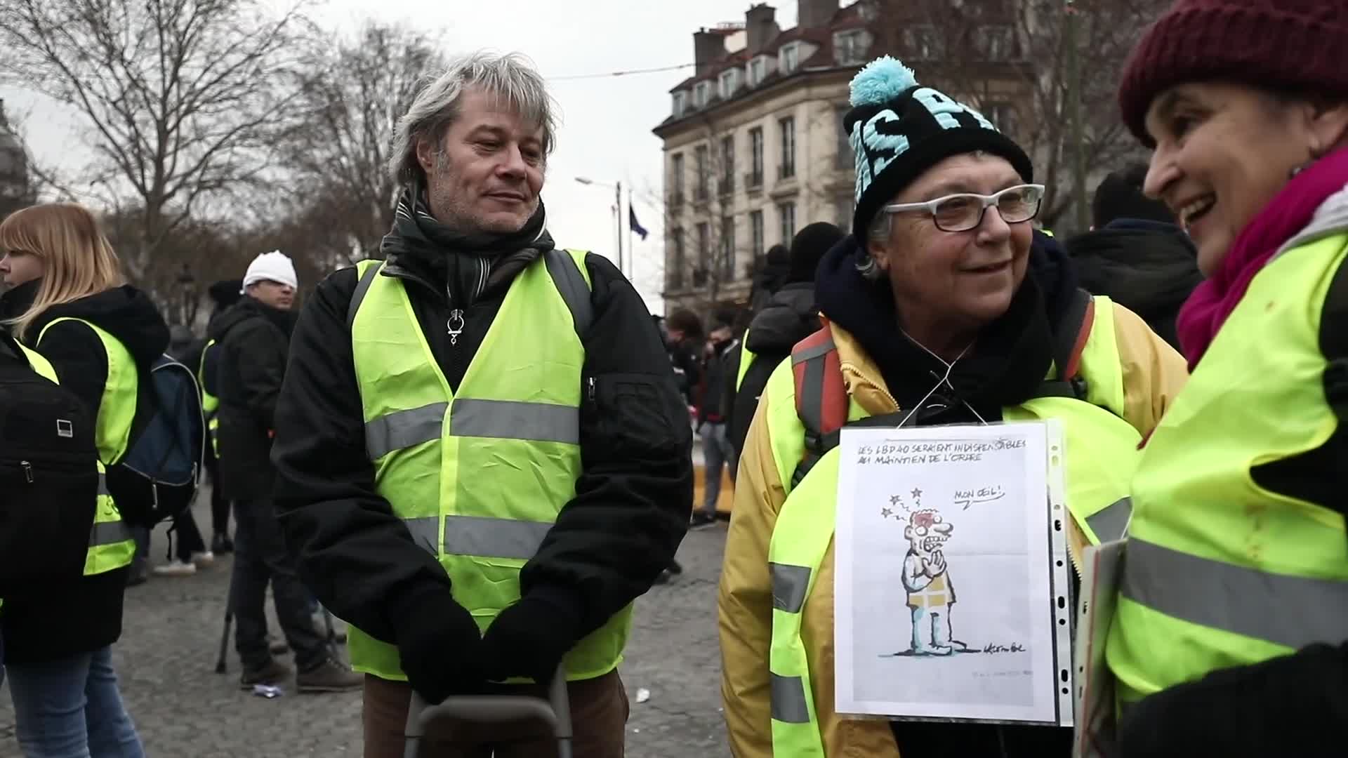 "Yellow Vests" Protest In Paris