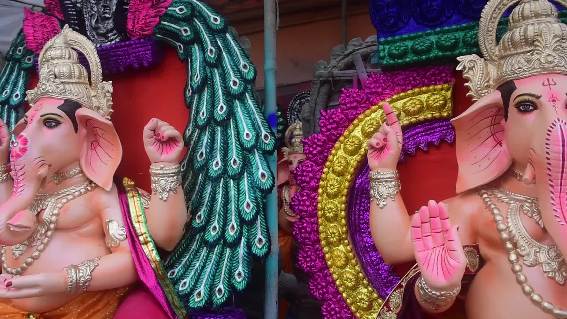 Preparation Of Ganesh Chaturthi Festival In Kolkata