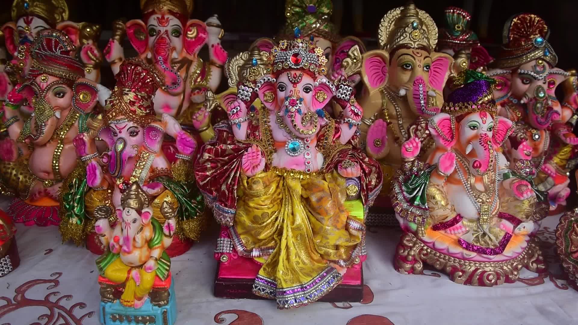 Preparation Of Ganesh Chaturthi Festival In Kolkata