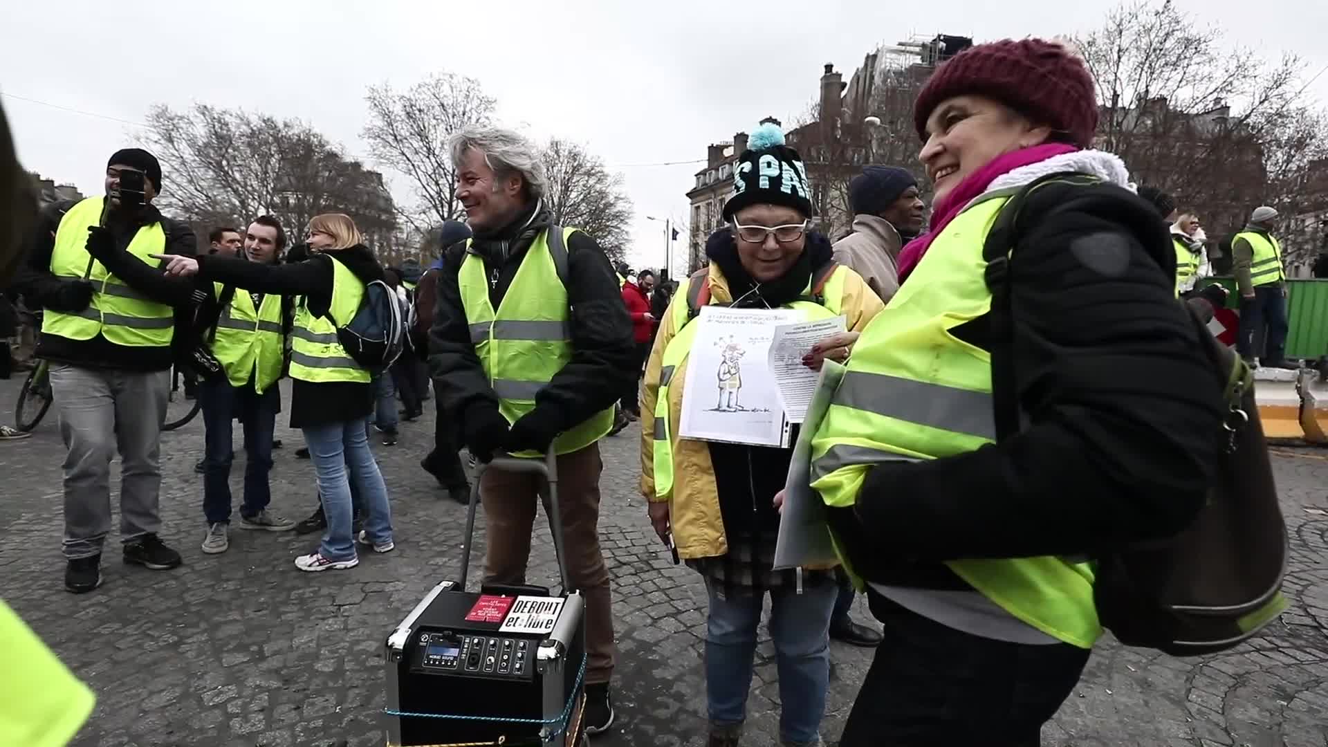 "Yellow Vests" Protest In Paris