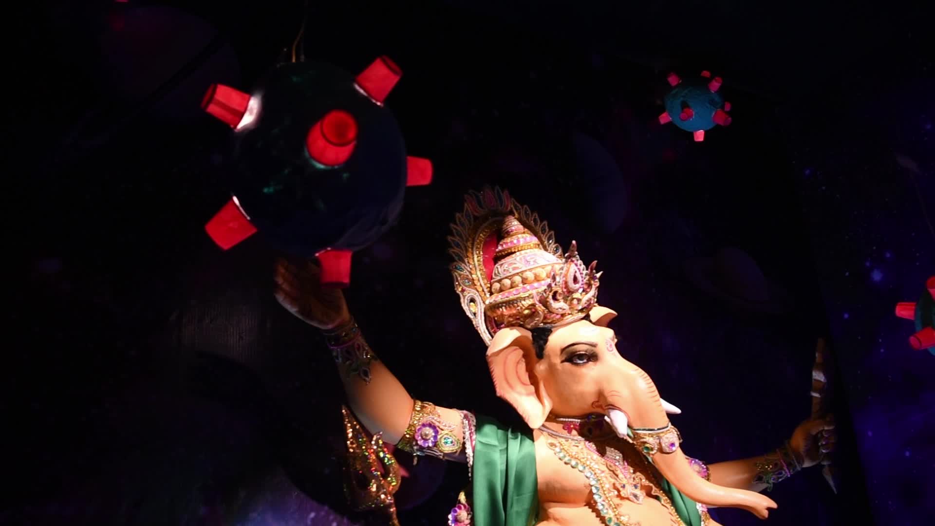 Ganesh Chaturthi festival in Kolkata, India