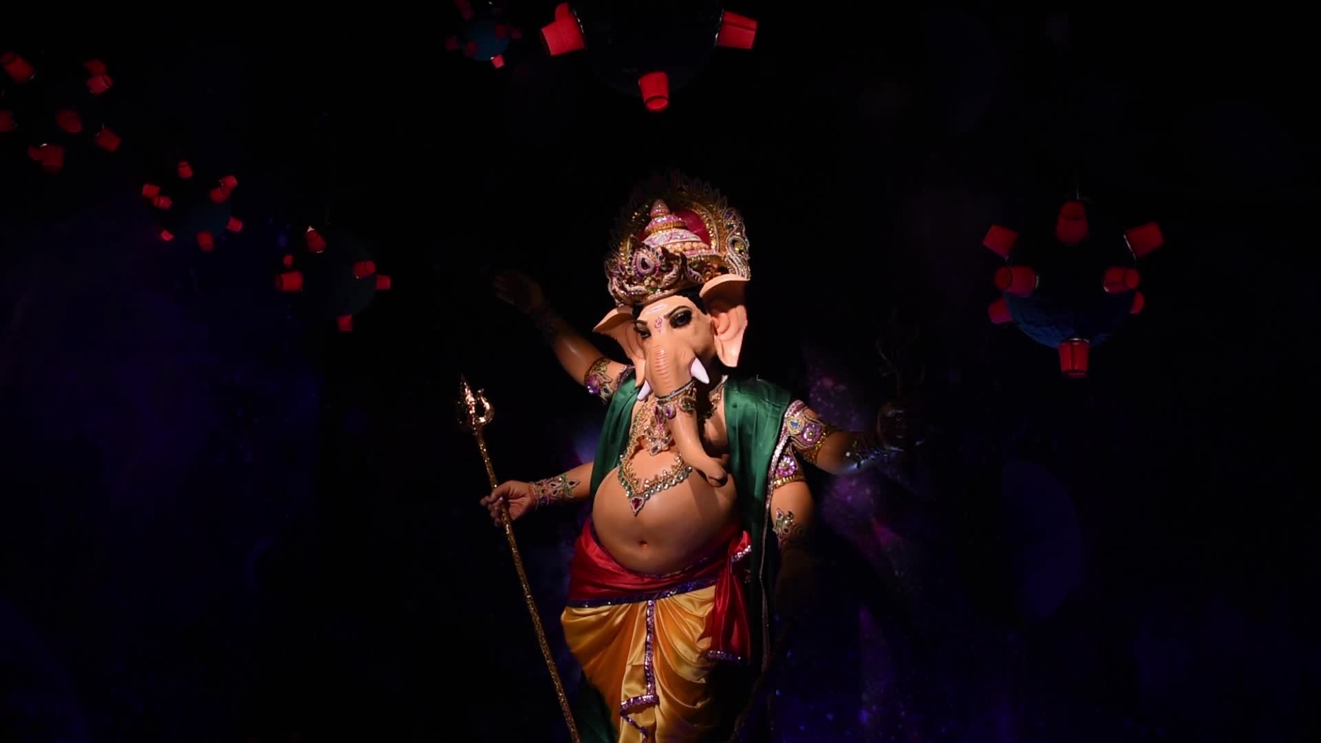 Ganesh Chaturthi festival in Kolkata, India