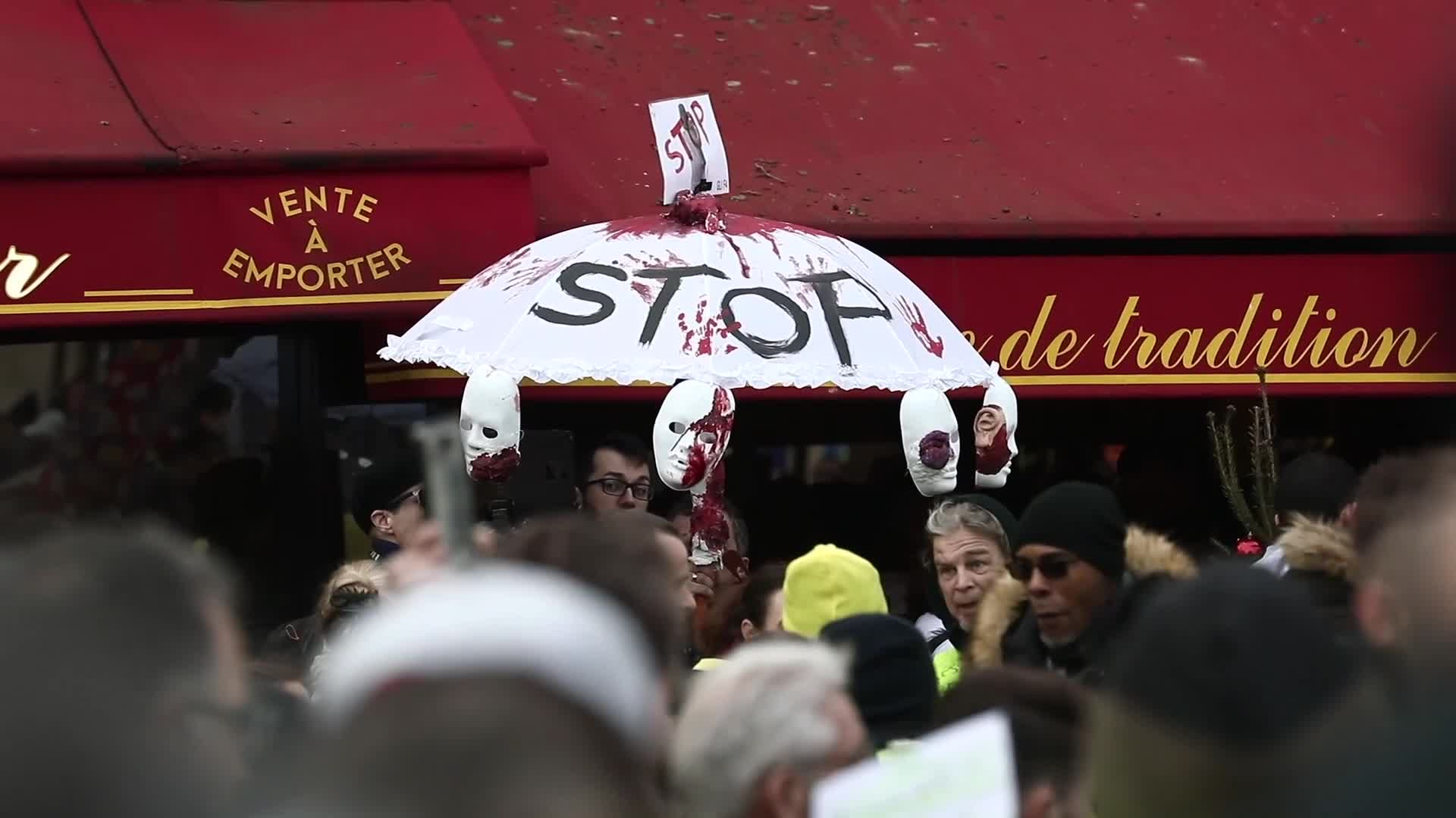 "Yellow Vests" Protest In Paris