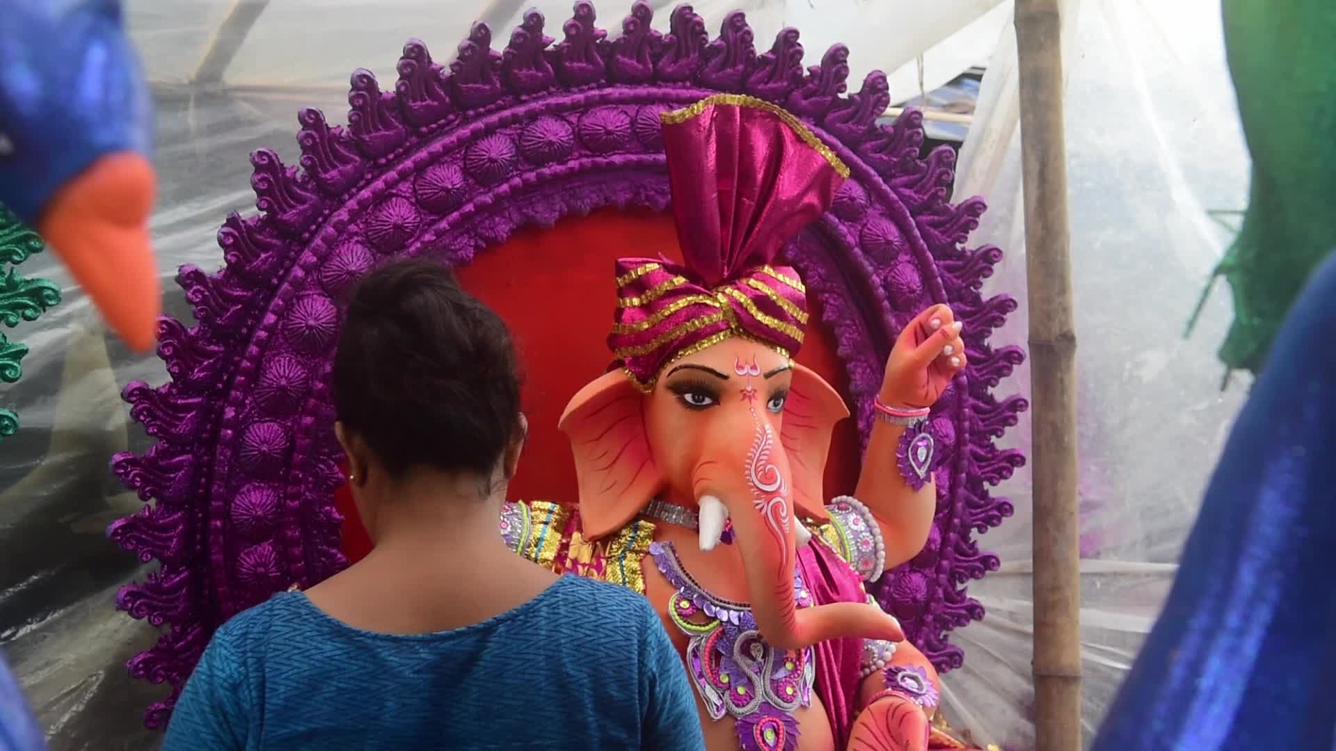 Preparation Of Ganesh Chaturthi Festival In Kolkata