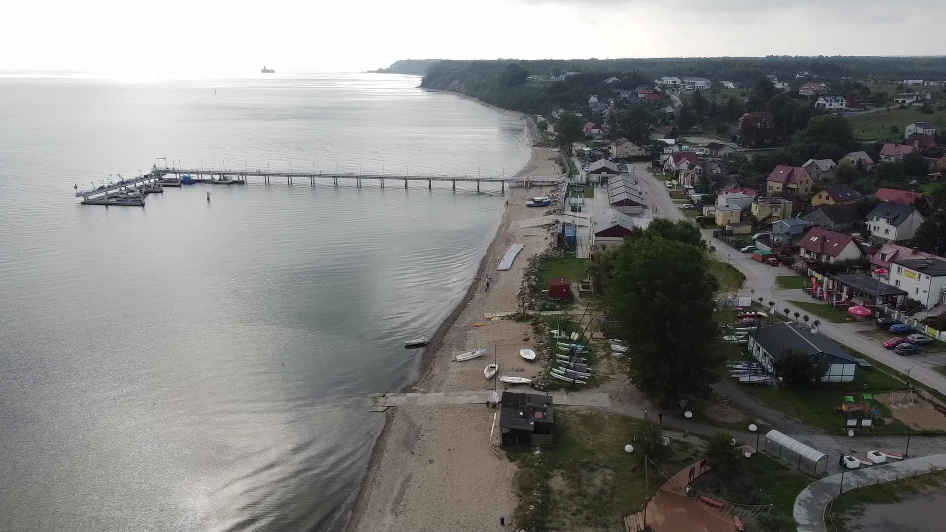 Seaside in Mechelinki Poland 