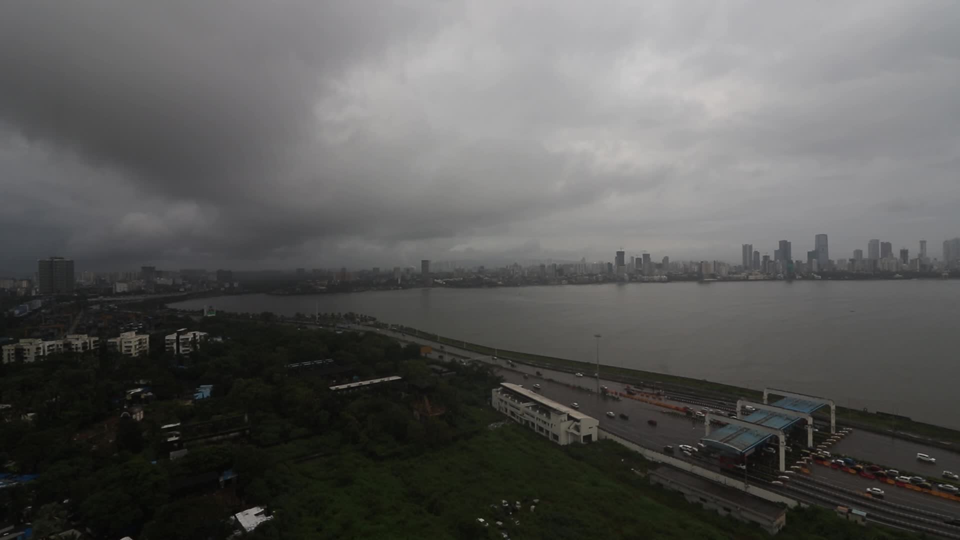 Monsoon rain in India