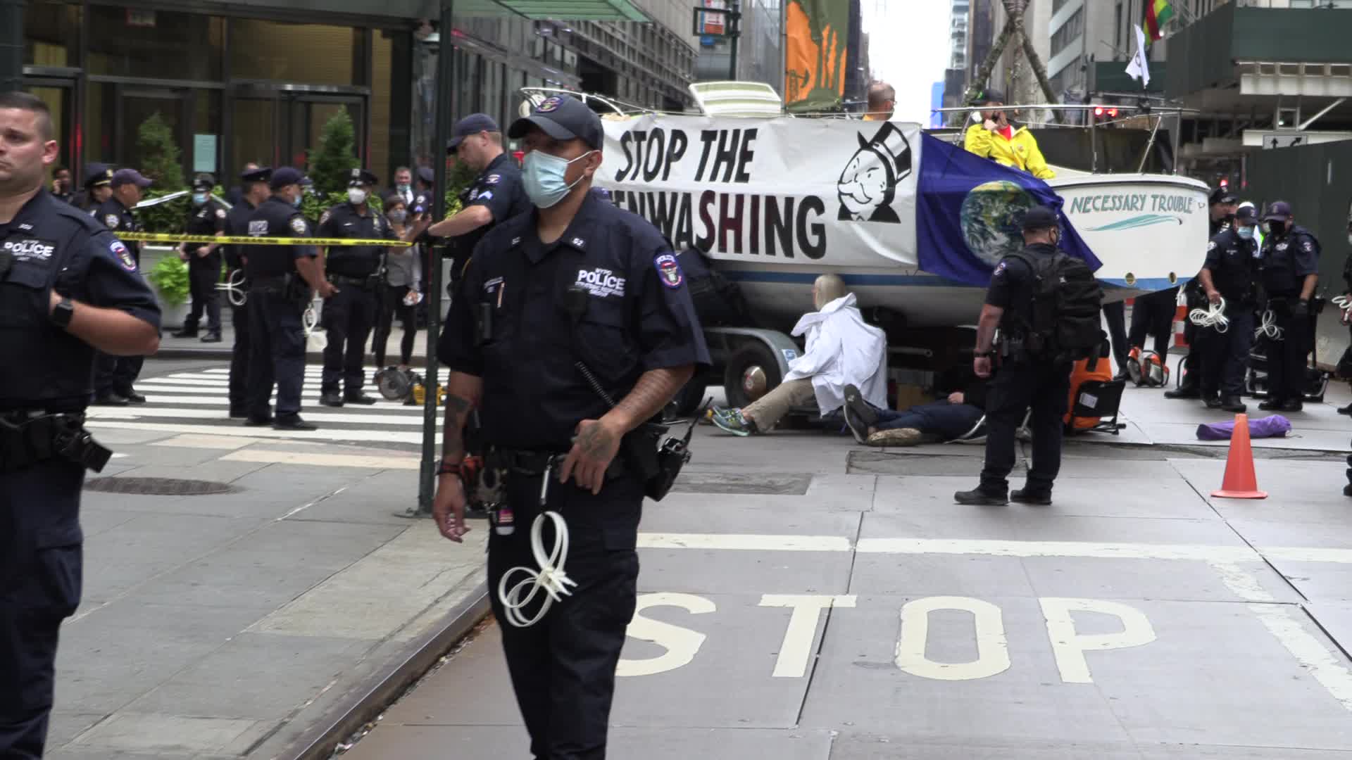 NYC: Extinction Rebellion protest to demand JP Morgan stop fossil fuel investment