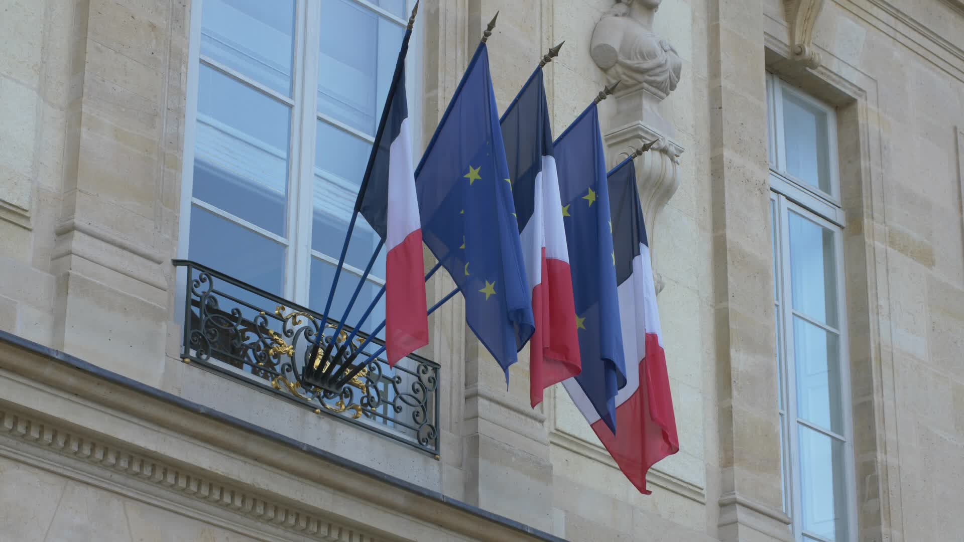 French President Emmanuel Macron Hosts German Chancellor Angela Merkel At Elysee Palace