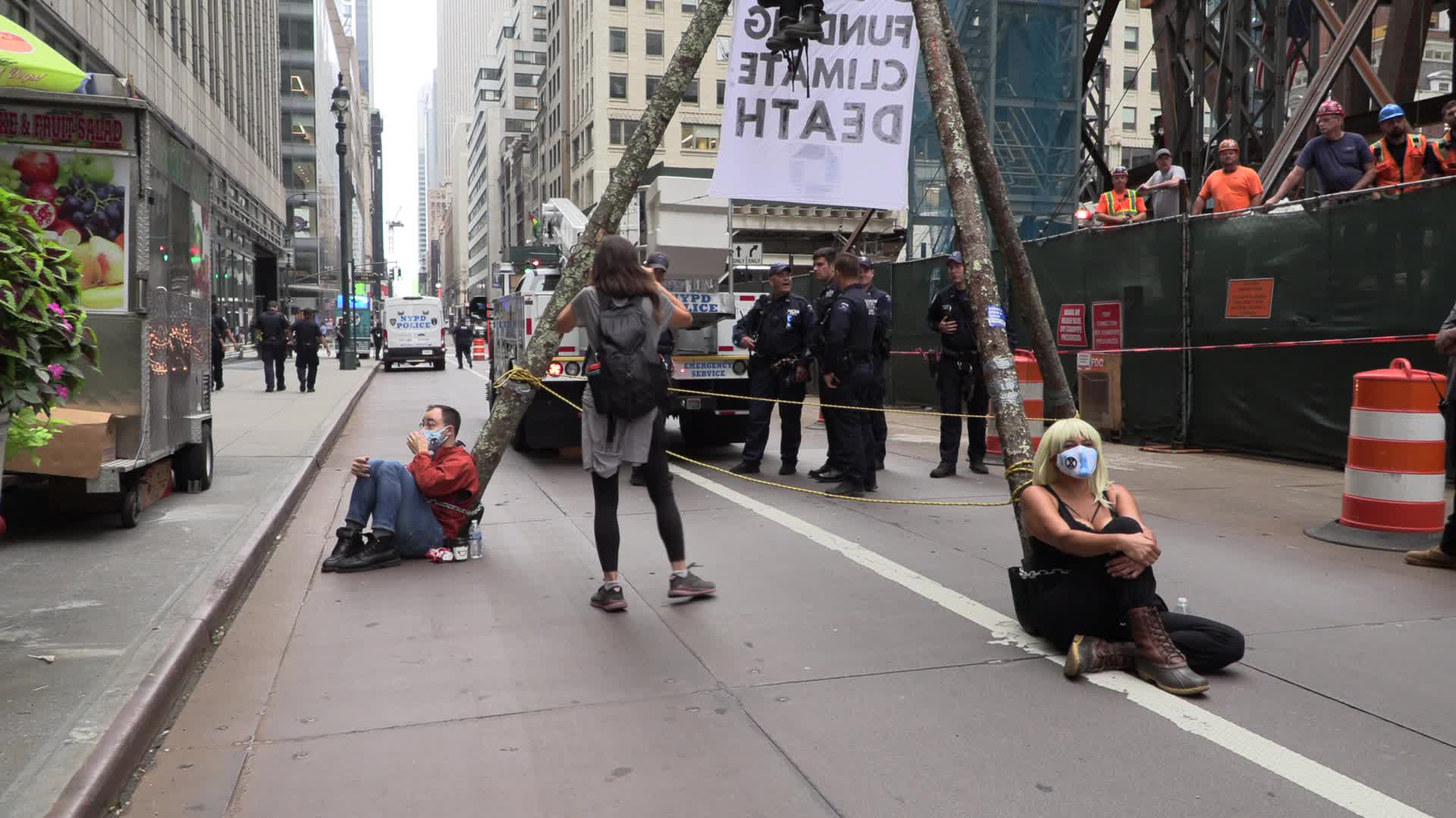 NYC: Extinction Rebellion protest to demand JP Morgan stop fossil fuel investment