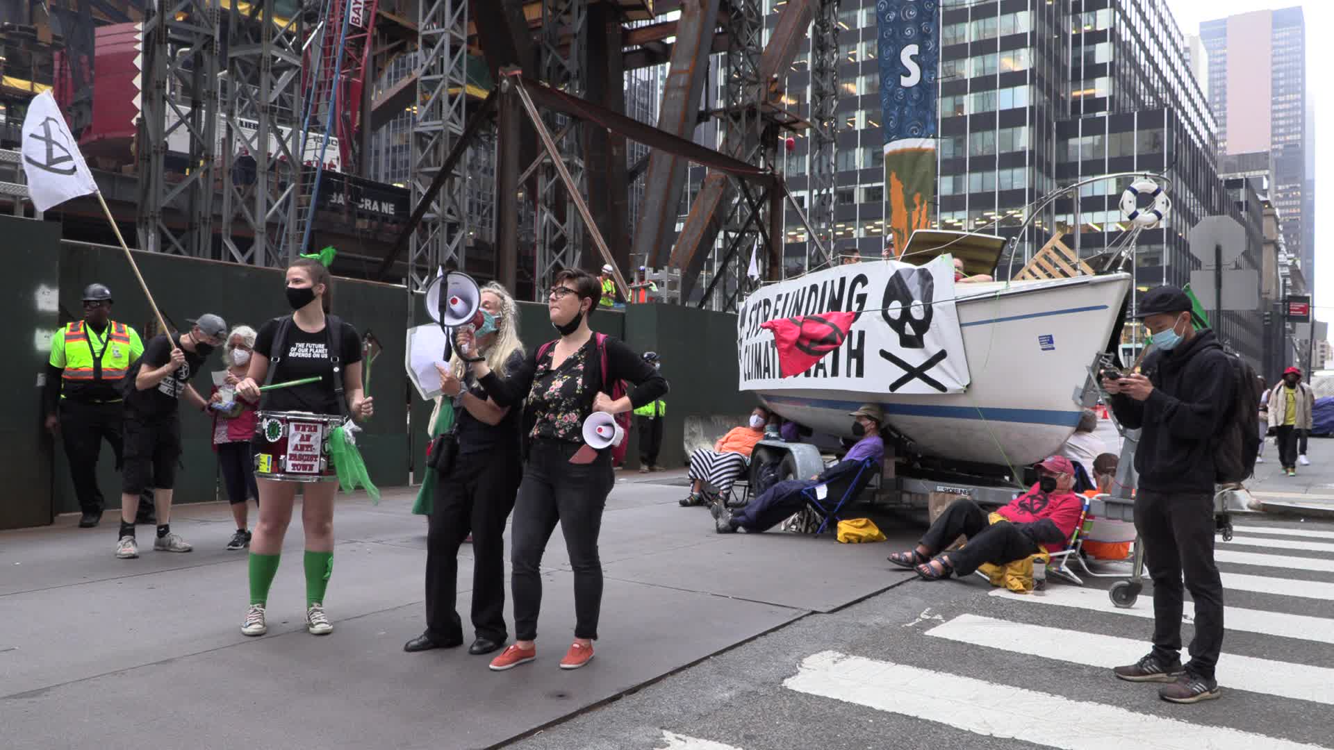 NYC: Extinction Rebellion protest to demand JP Morgan stop fossil fuel investment
