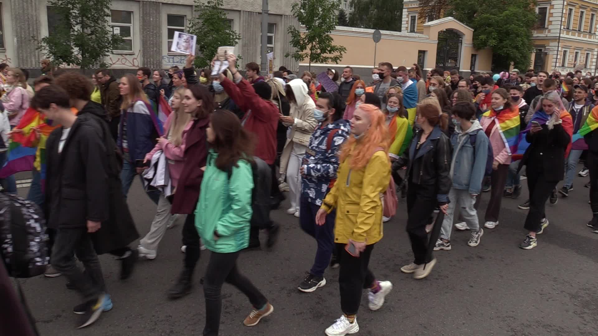 KyivPride gay parade in Ukraine