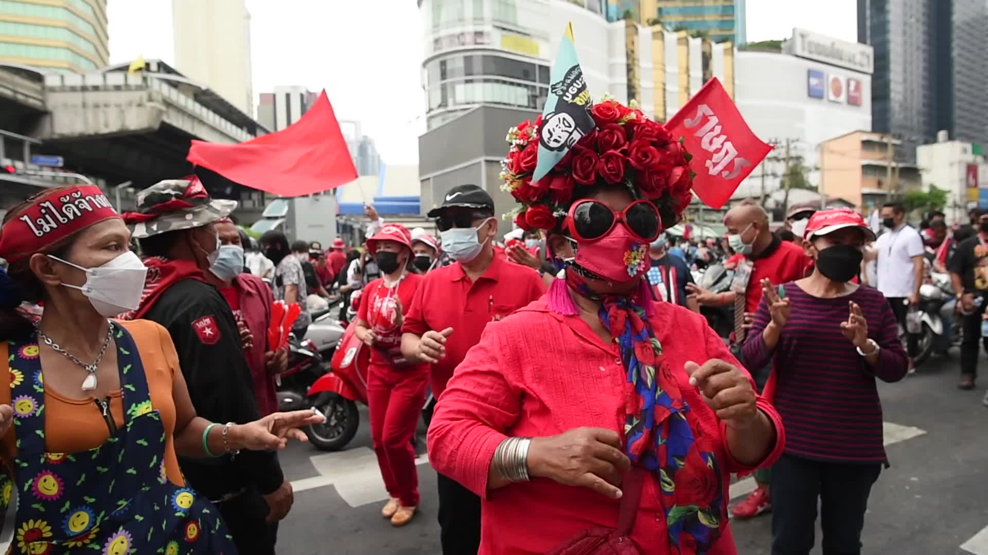 Anti-government rally calling for the ousting of Thai Prime Minister Prayut Chan-o-cha