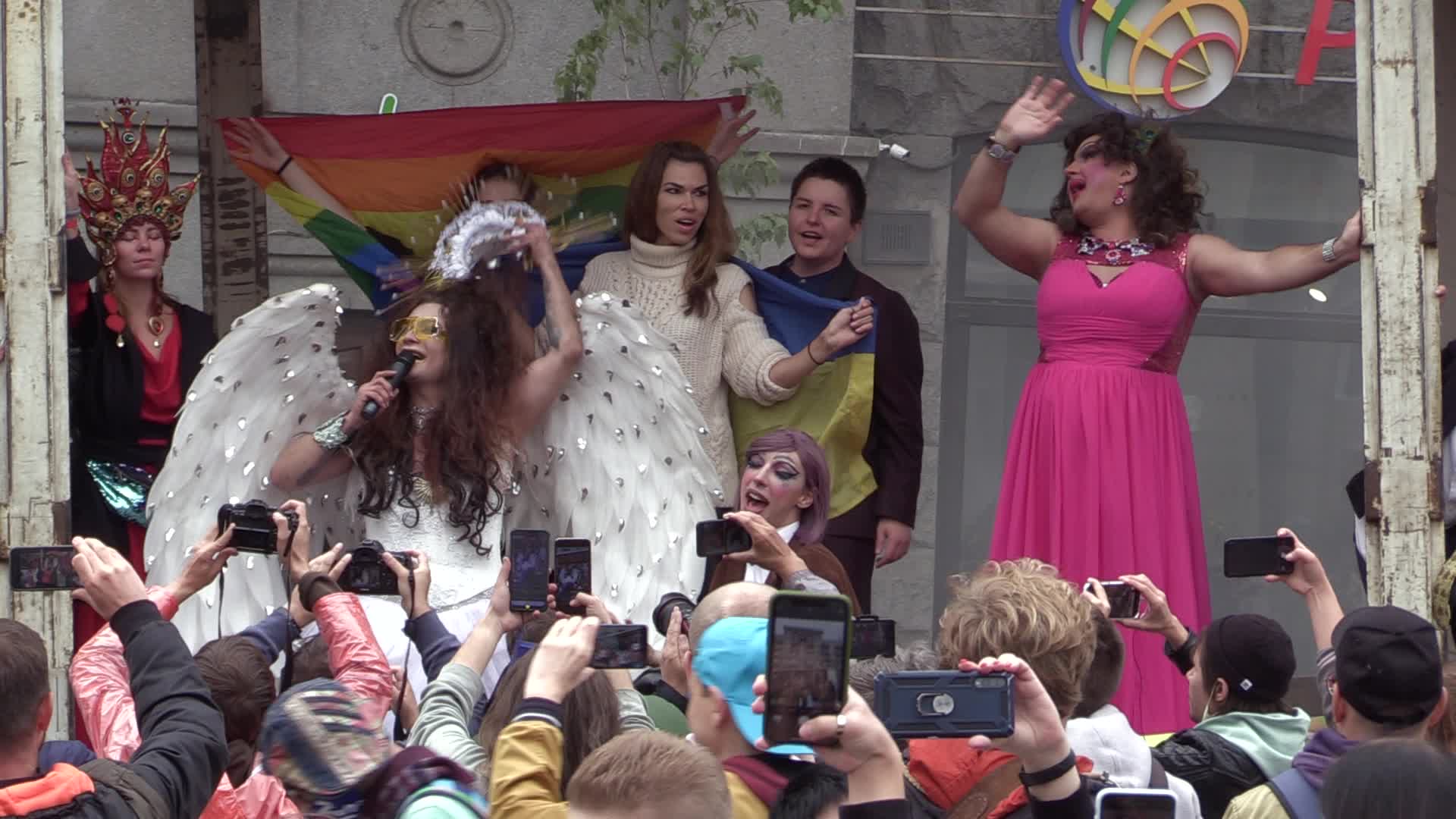 KyivPride gay parade in Ukraine