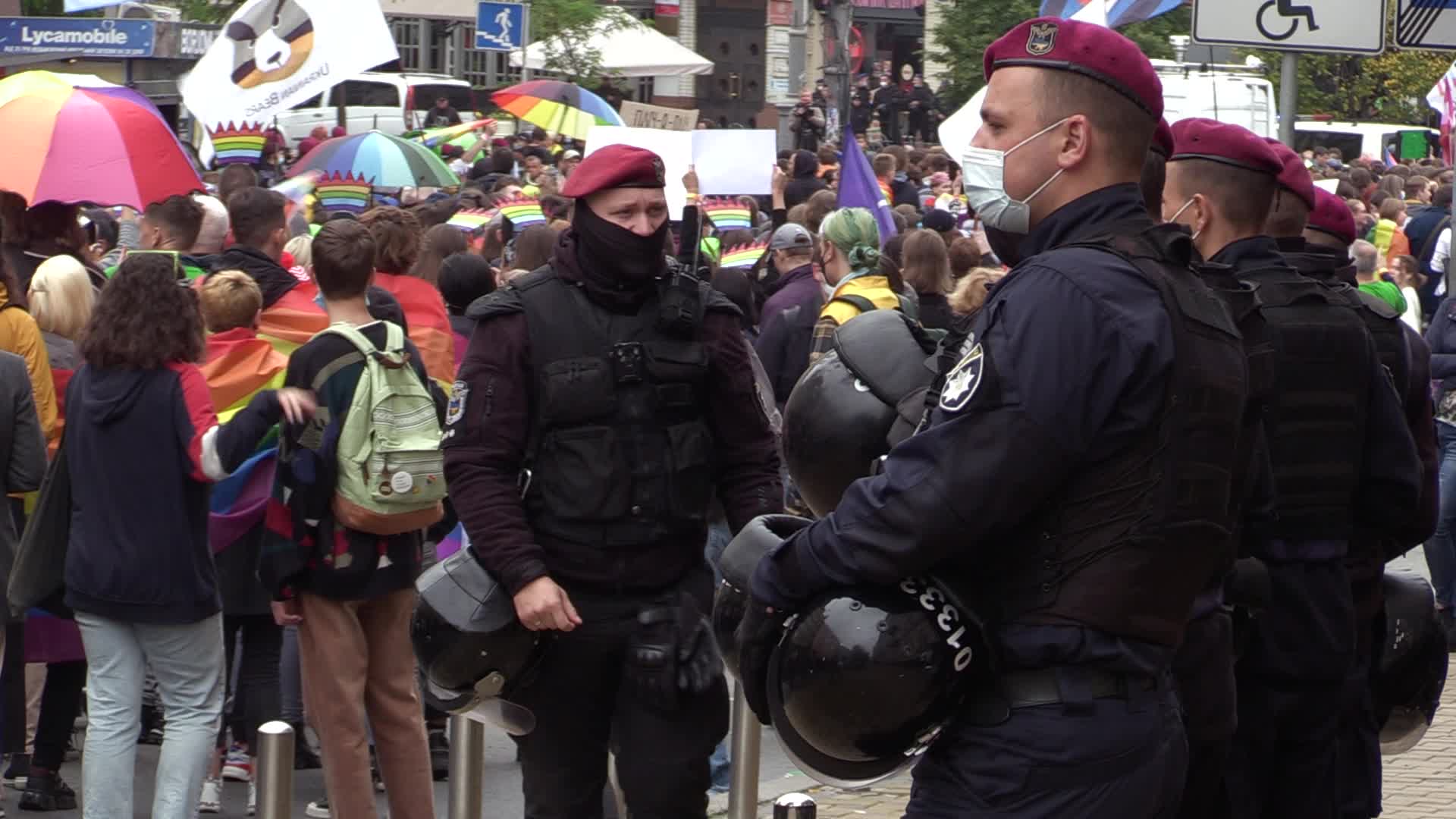 KyivPride gay parade in Ukraine