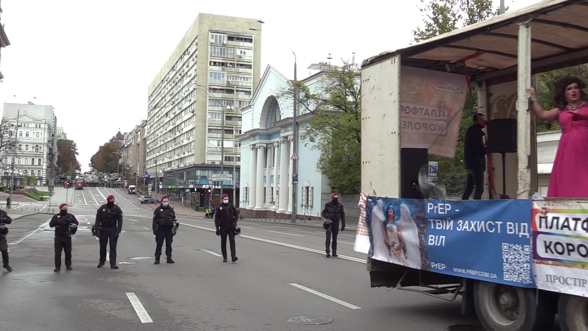 KyivPride gay parade in Ukraine