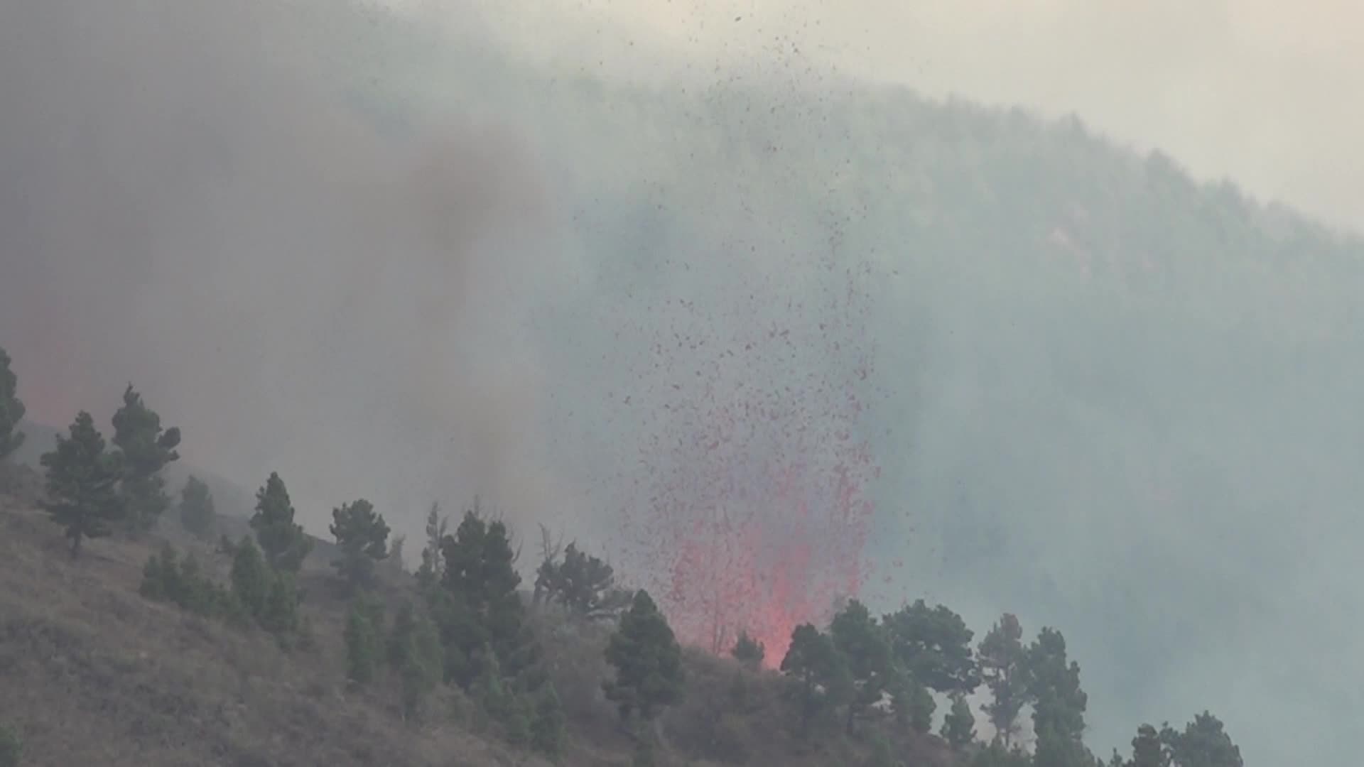 La Palma's Cumbre Vieja volcano erupts