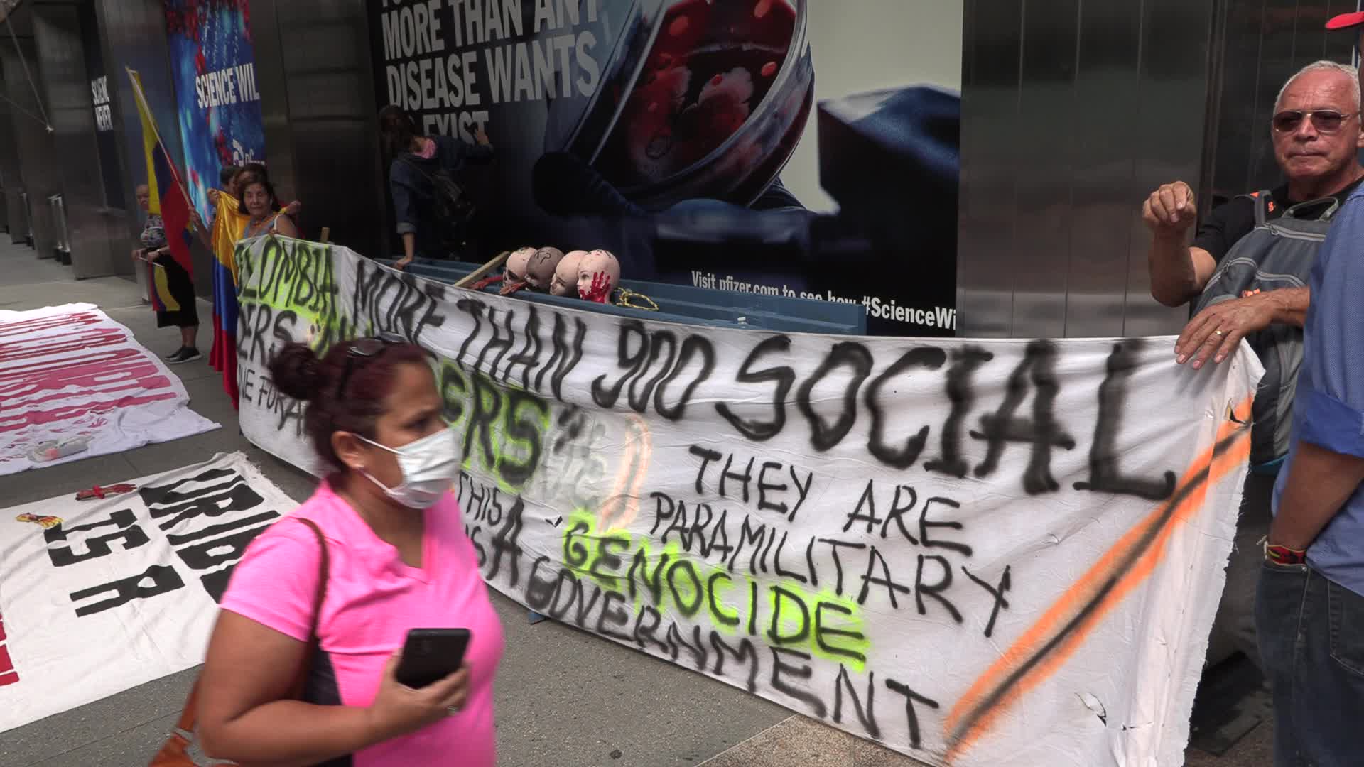 NYC: United Nations Protest