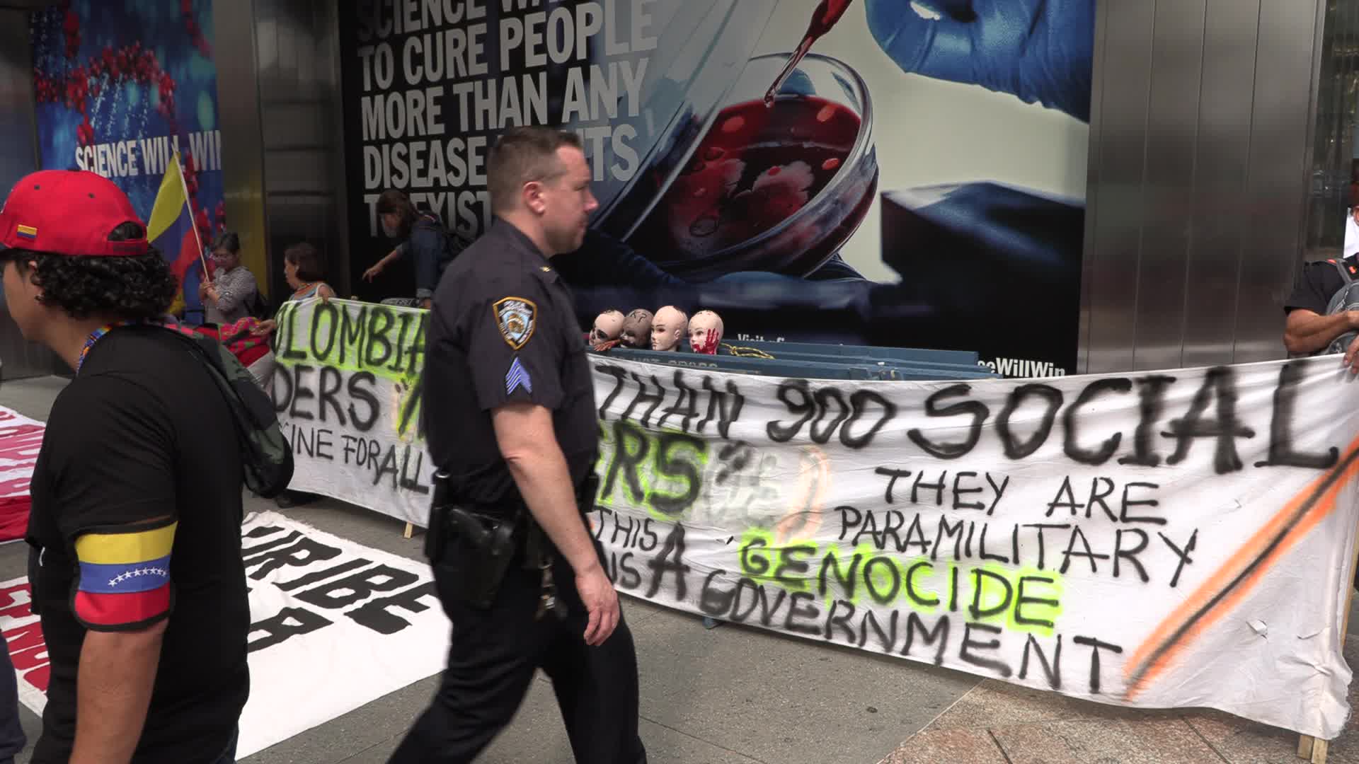 NYC: United Nations Protest