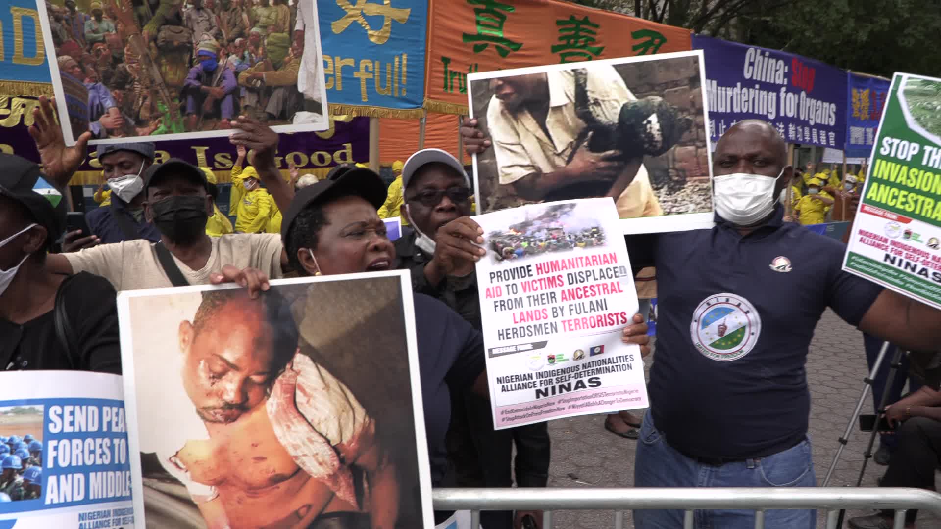 NYC: United Nations Protest