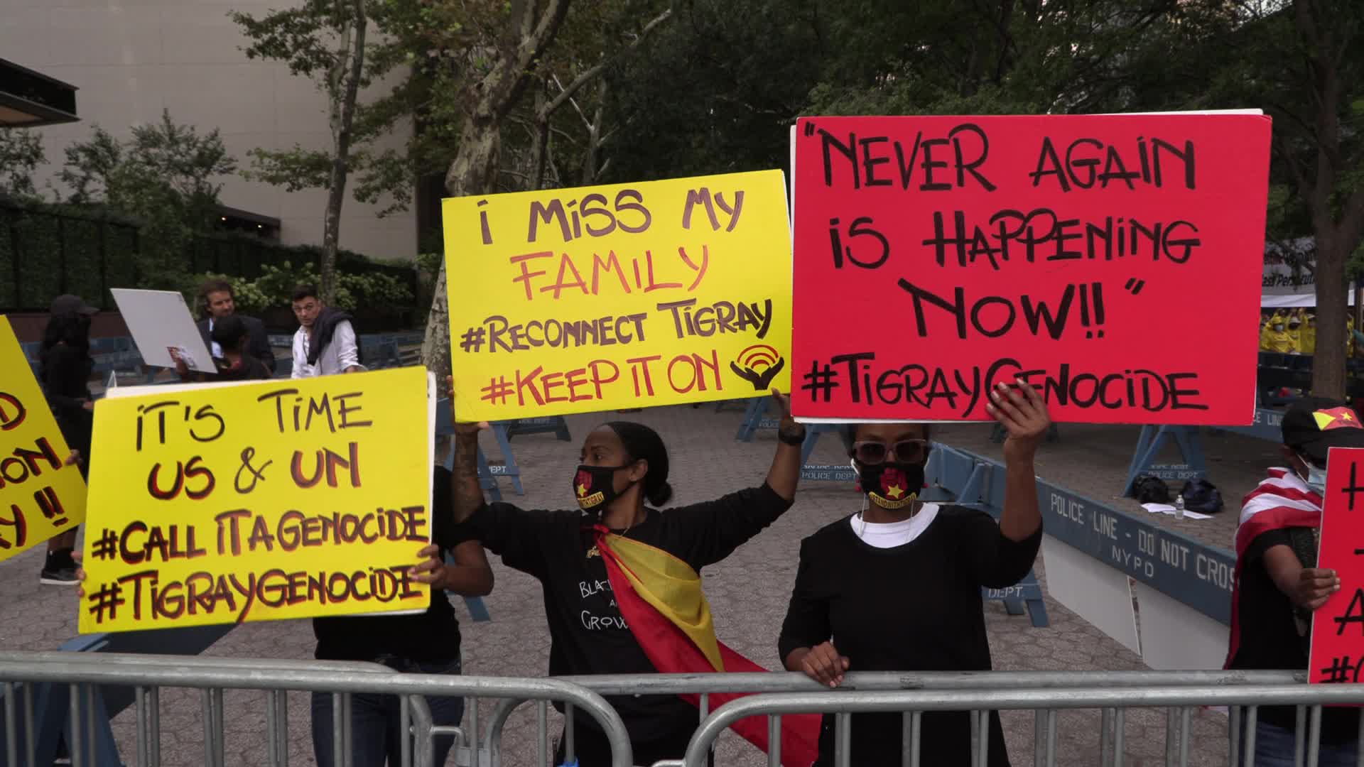NYC: United Nations Protest
