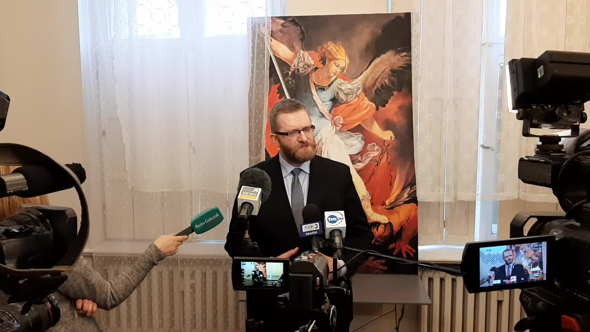 Grzegorz Braun starts campaign for Mayor elections in Gdansk
