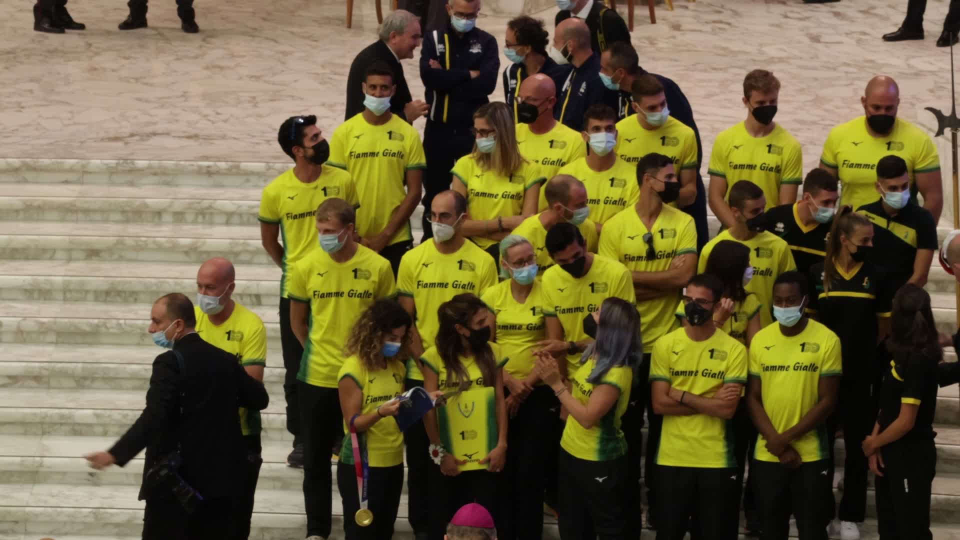 Pope Francis holds his weekly general audience