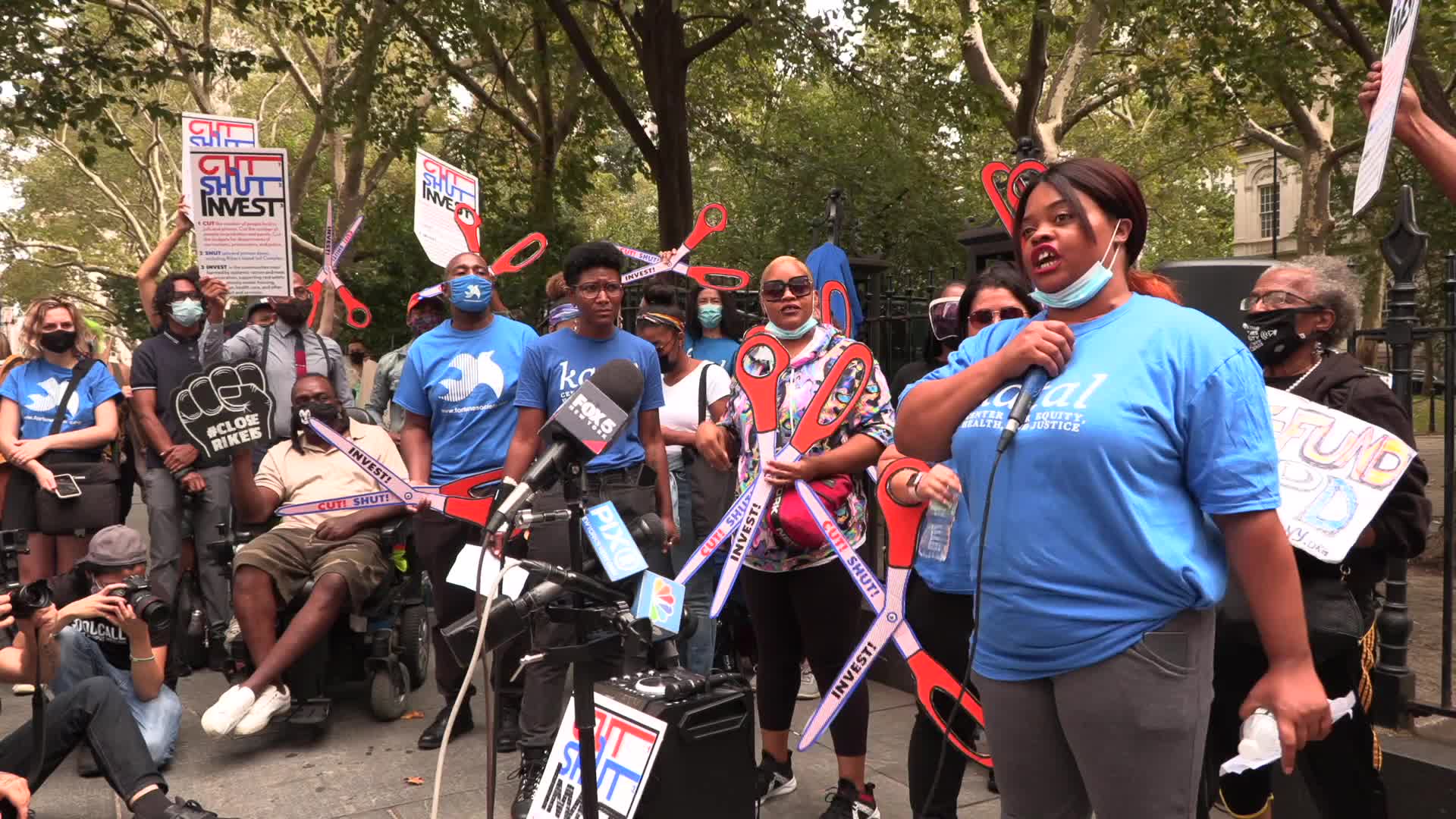 NYC: Rikers Press Conference