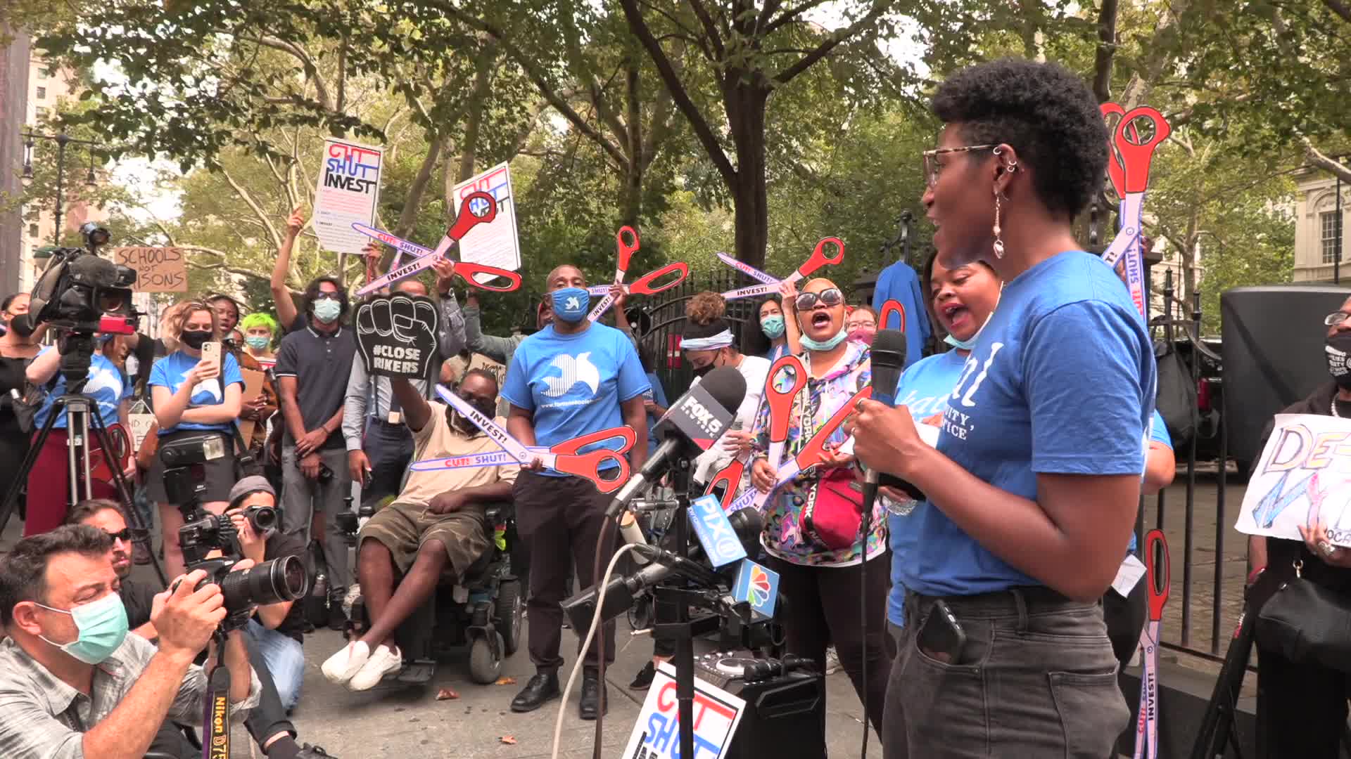 NYC: Rikers Press Conference