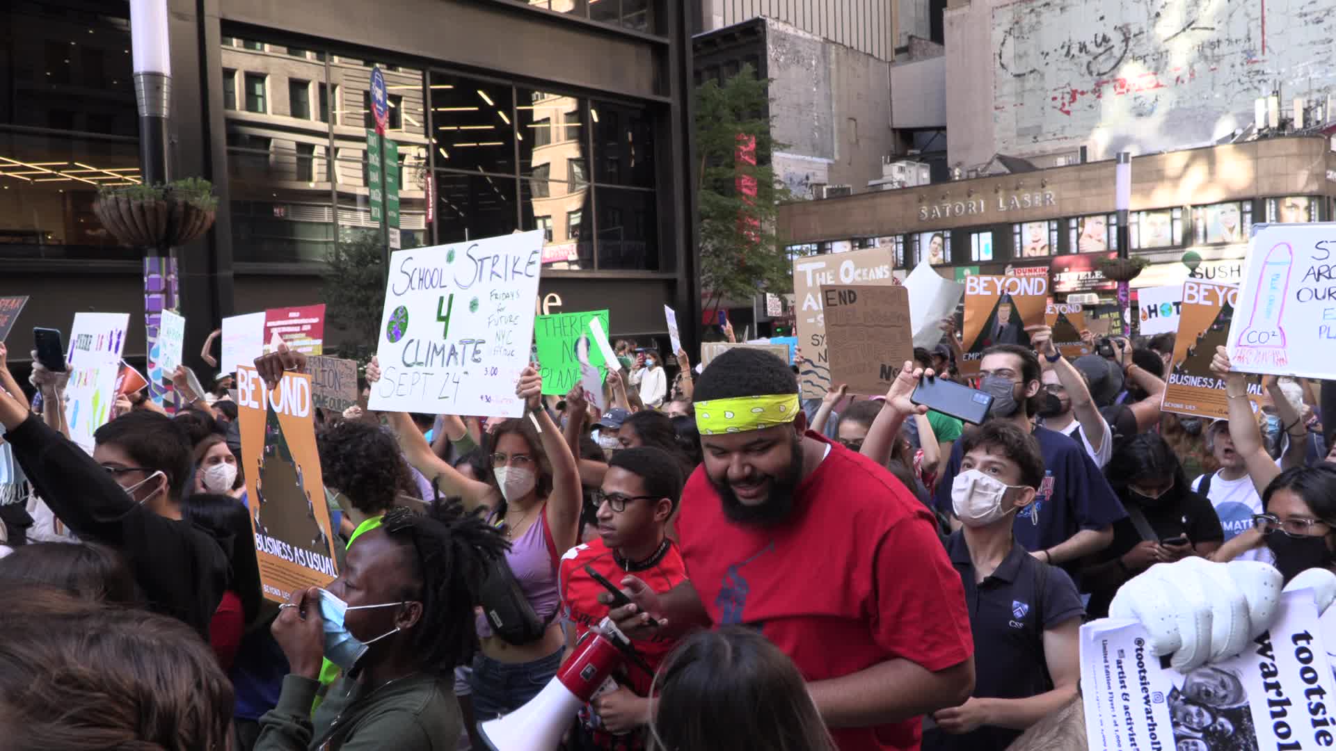 NYC: Climate Strike youth protest