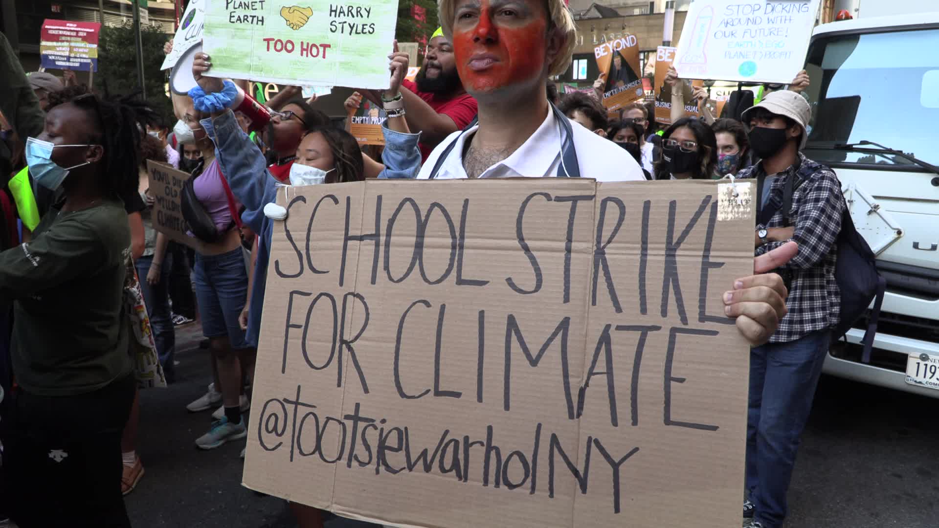 NYC: Climate Strike youth protest