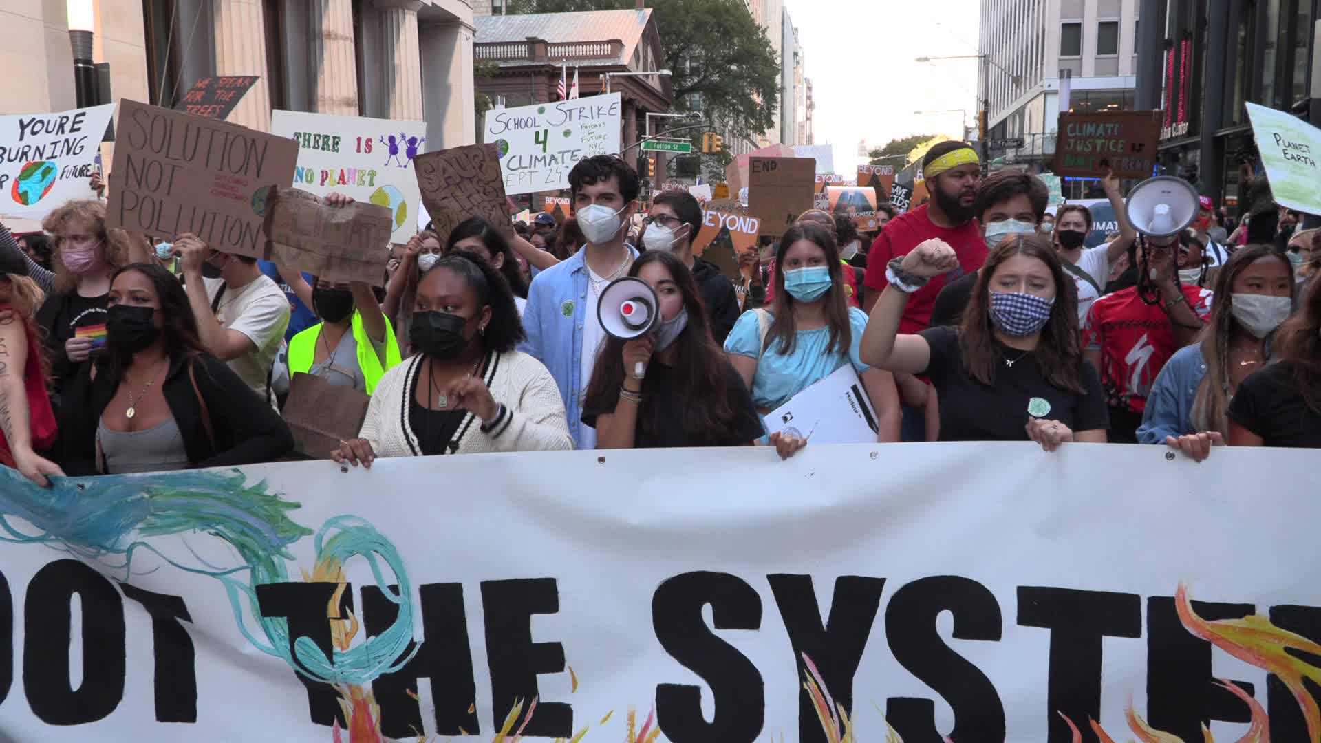 NYC: Climate Strike youth protest