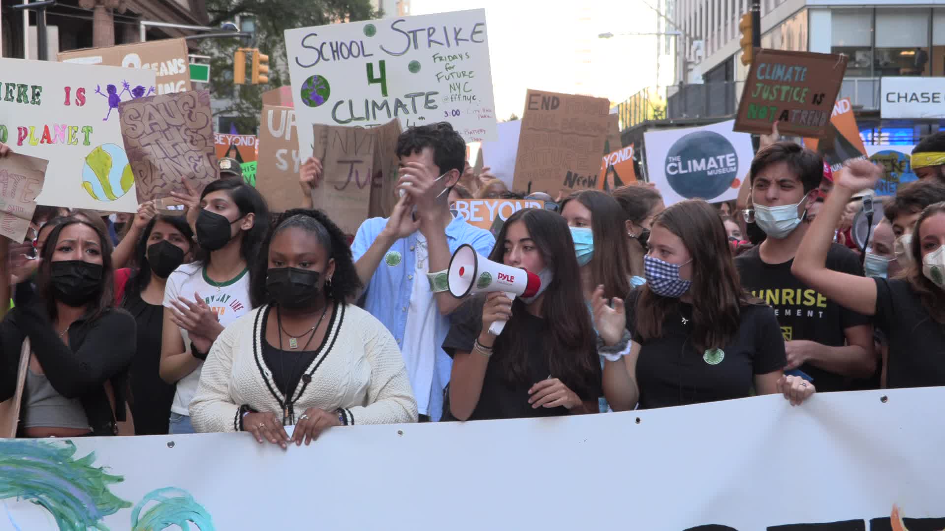 NYC: Climate Strike youth protest